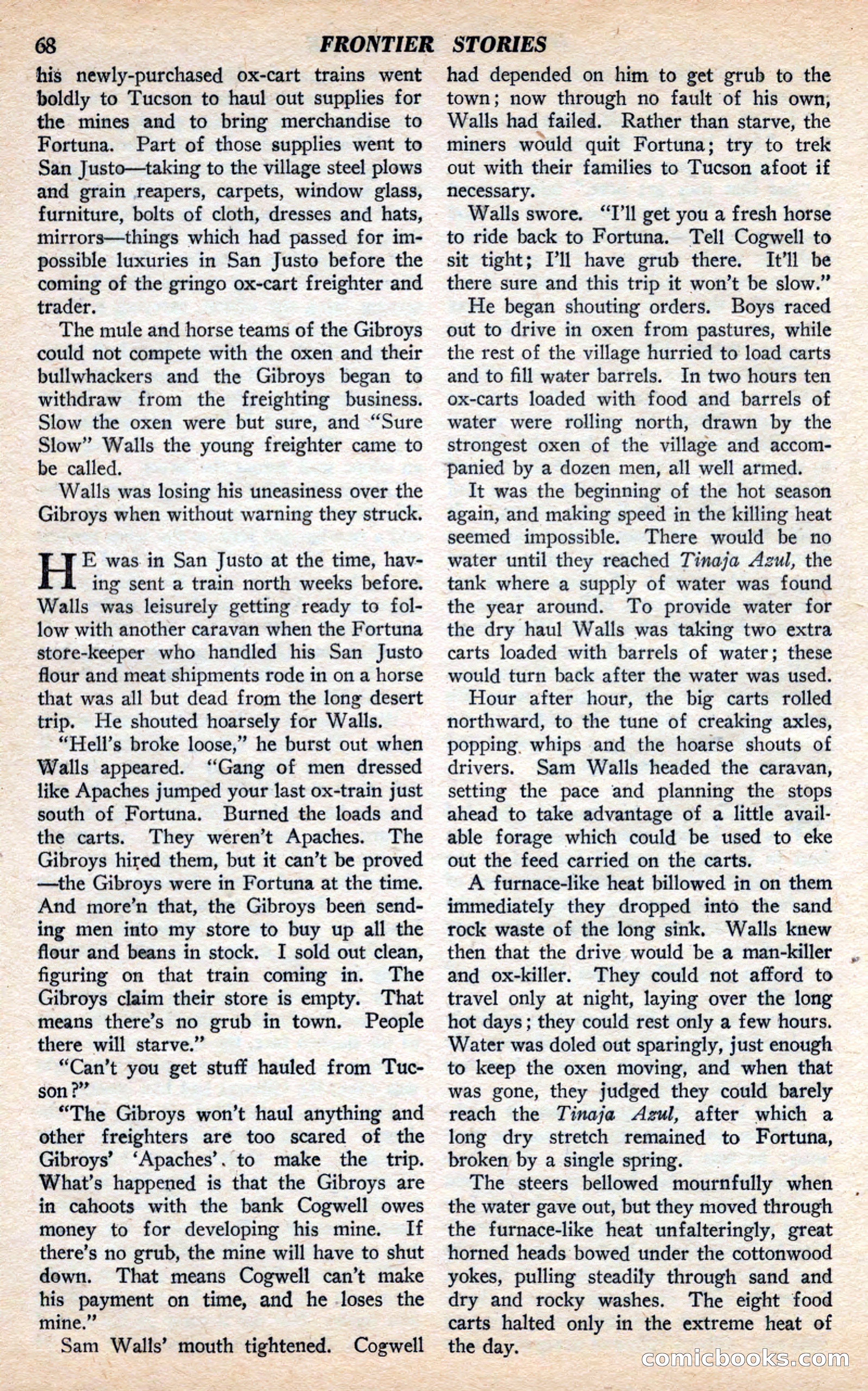 Frontier Stories, Fall 1944 — page 70 of 132