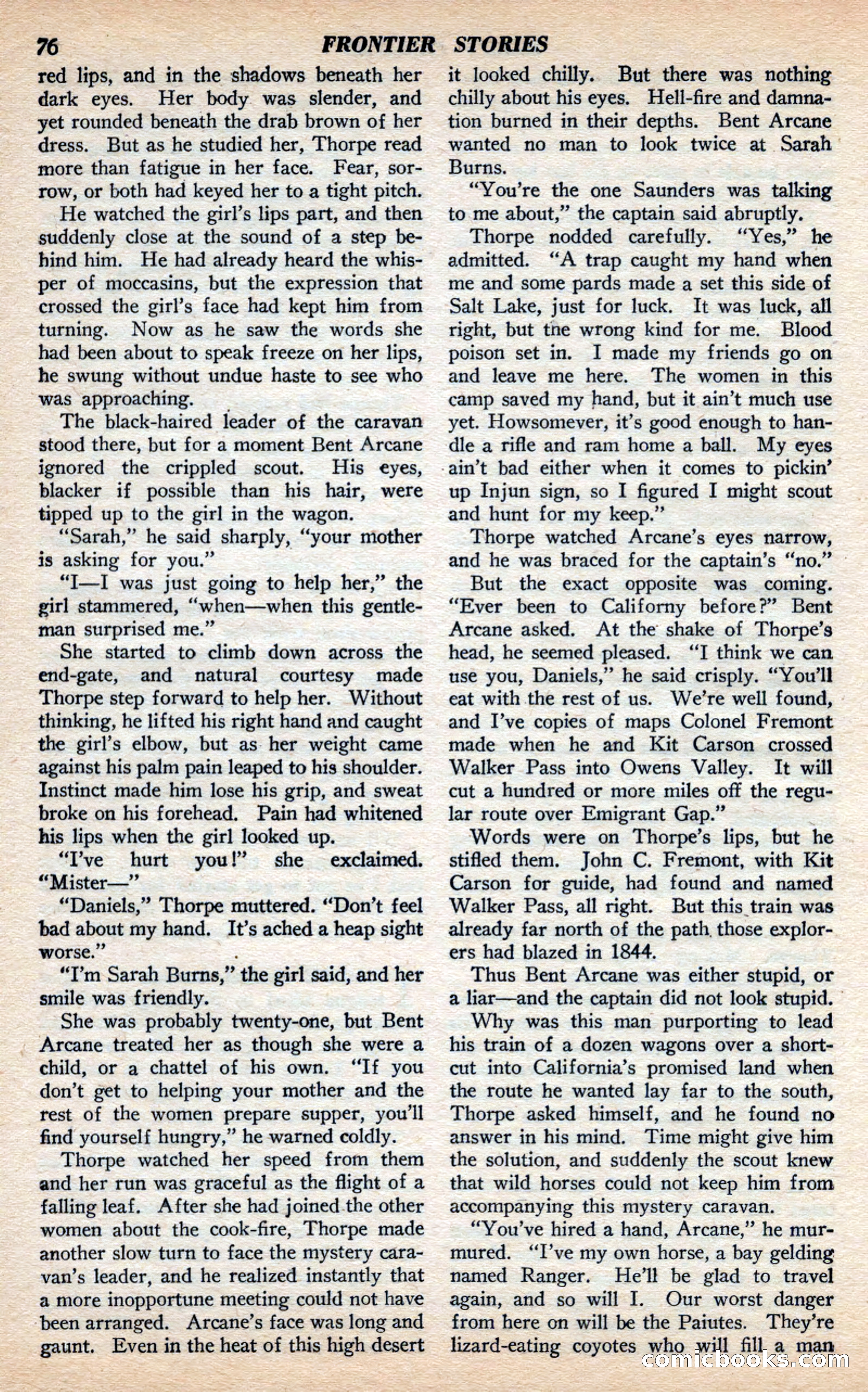 Frontier Stories, Fall 1944 — page 78 of 132