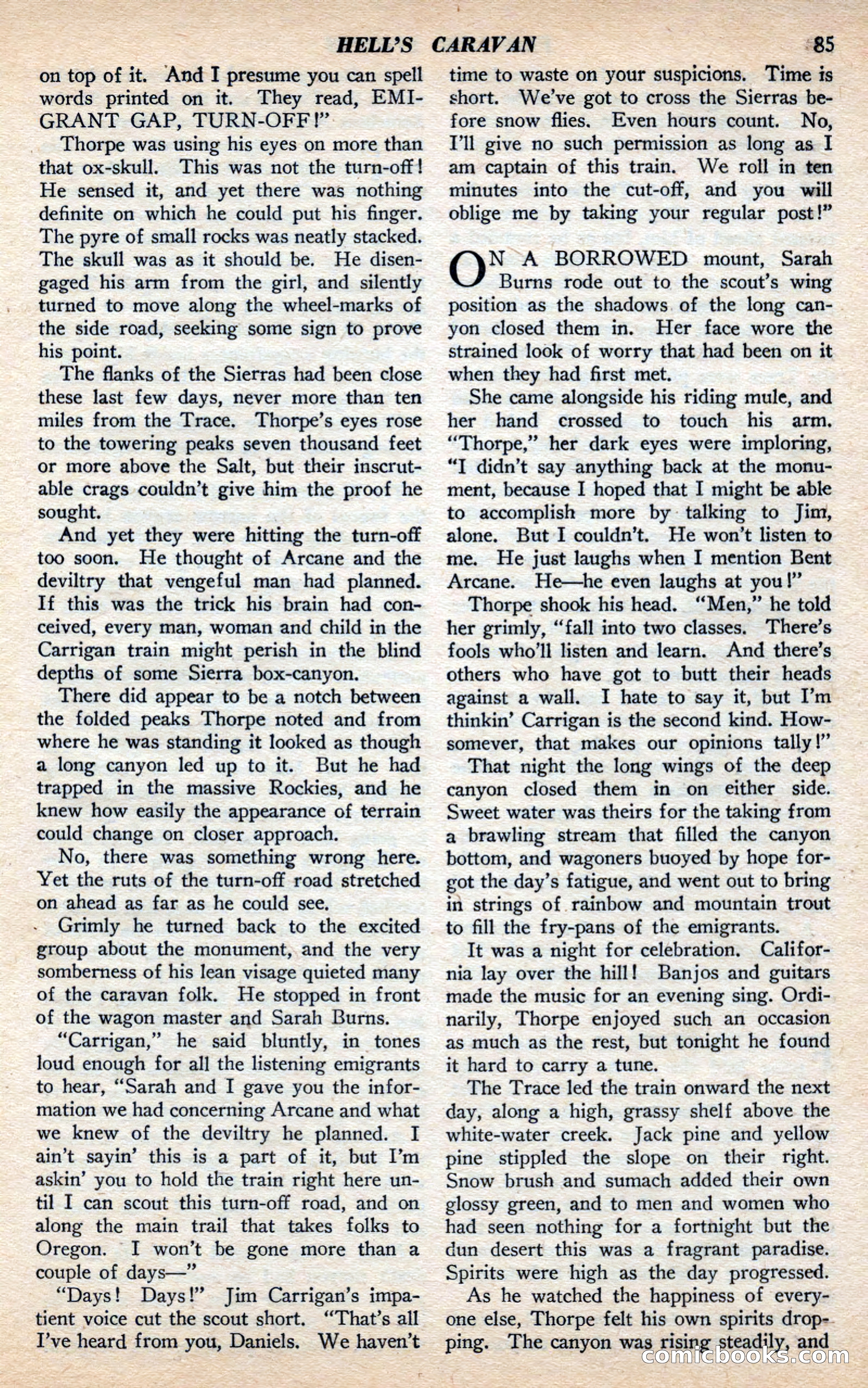 Frontier Stories, Fall 1944 — page 87 of 132