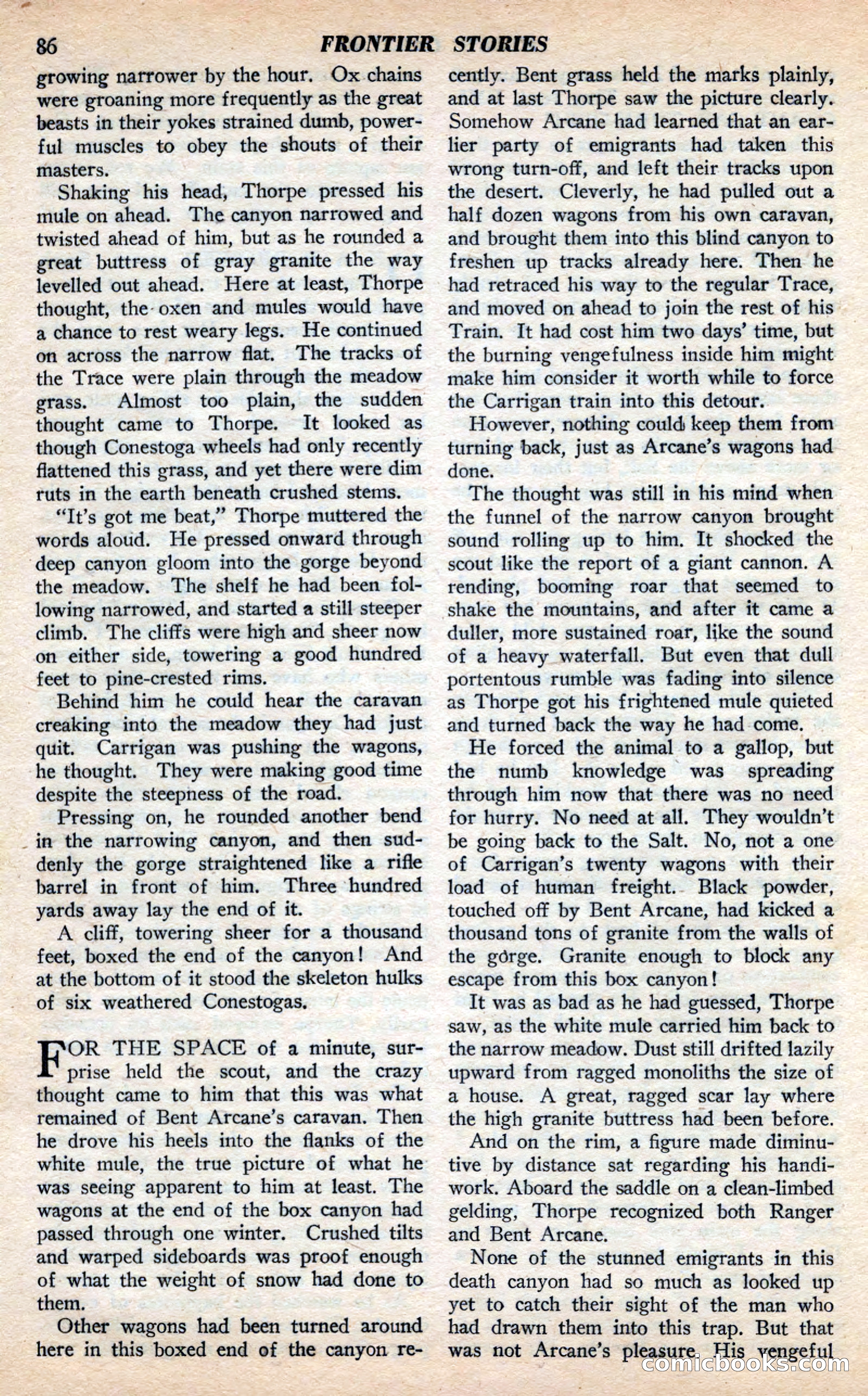 Frontier Stories, Fall 1944 — page 88 of 132