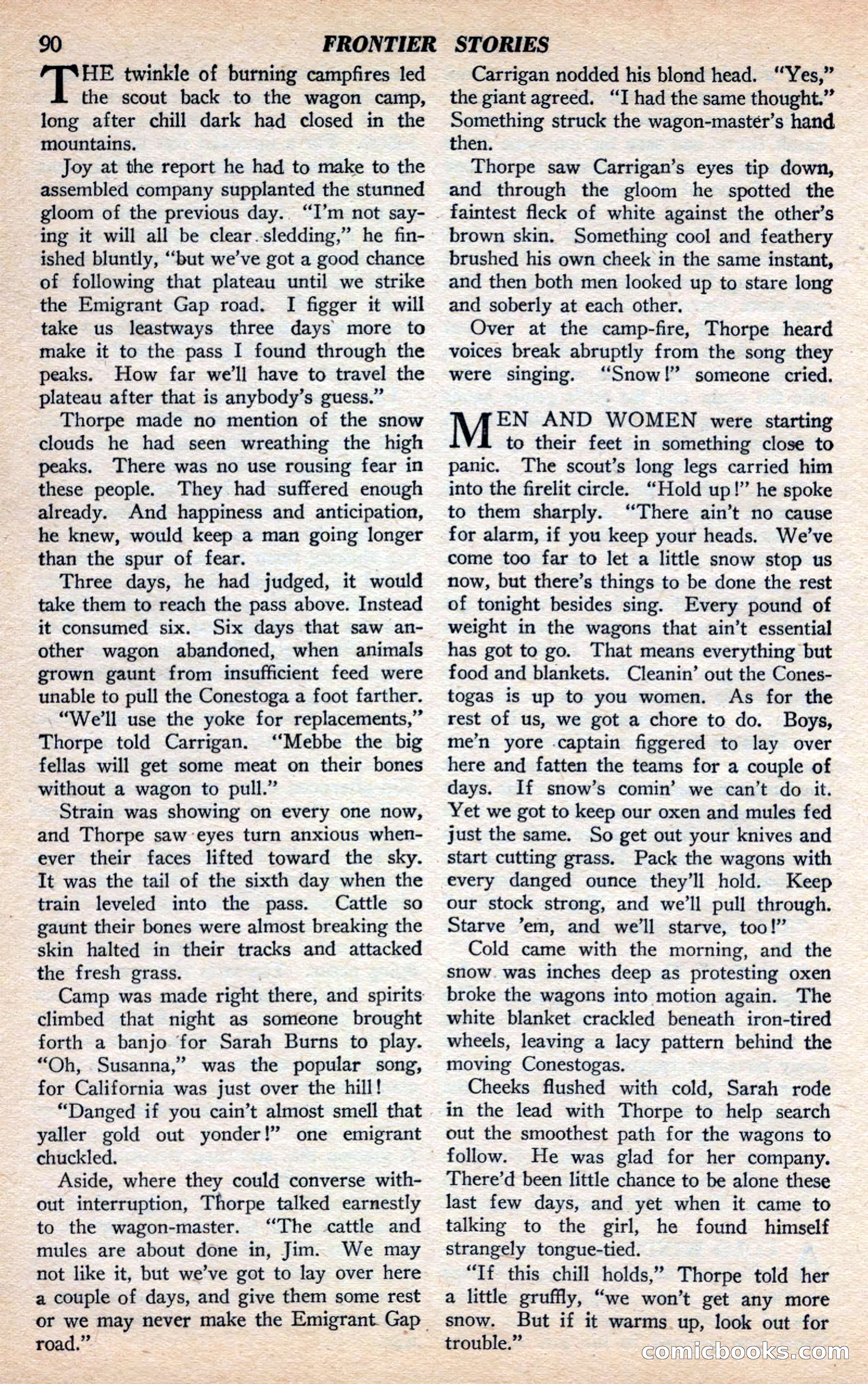 Frontier Stories, Fall 1944 — page 92 of 132