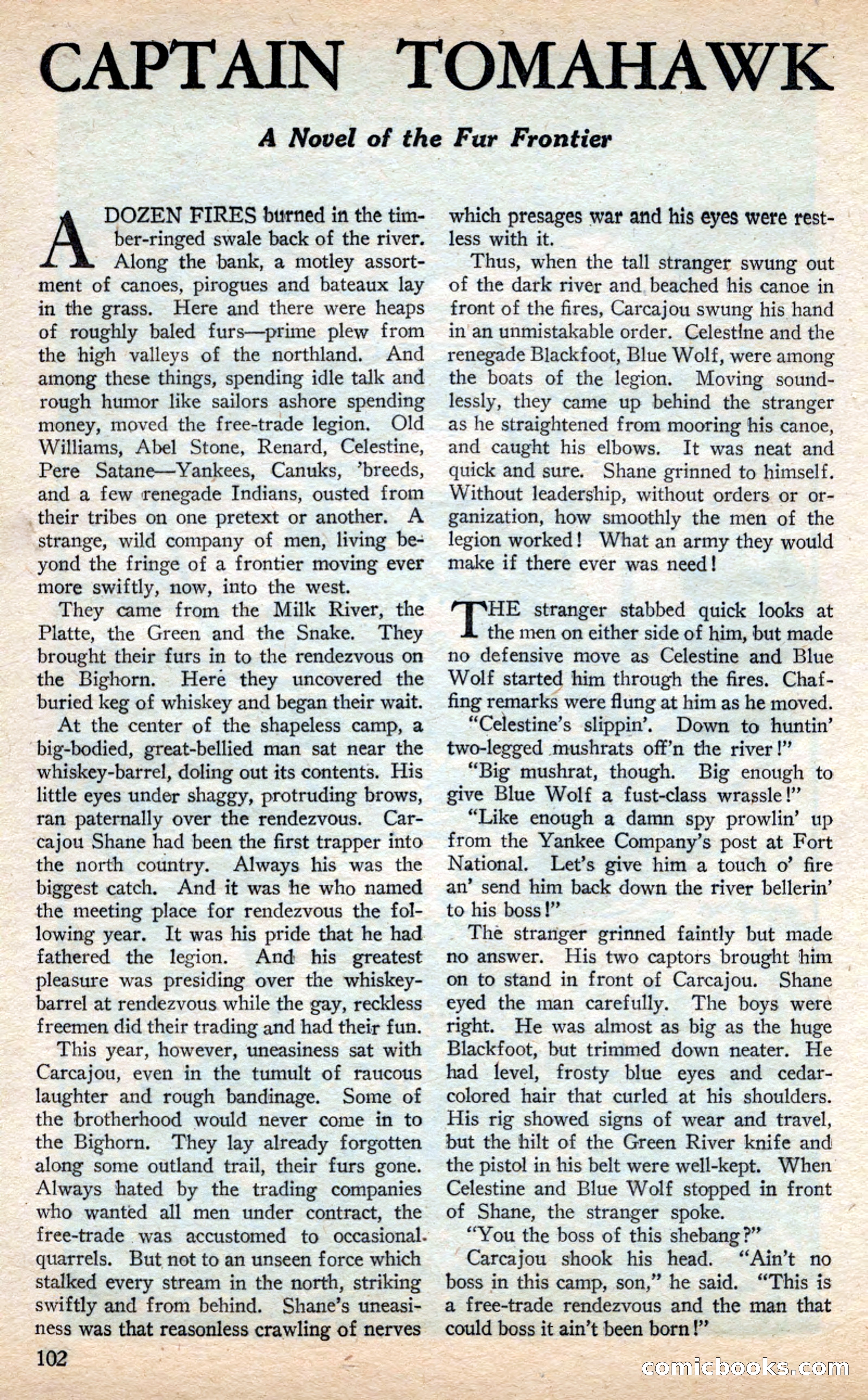 Frontier Stories, Fall 1944 — page 104 of 132