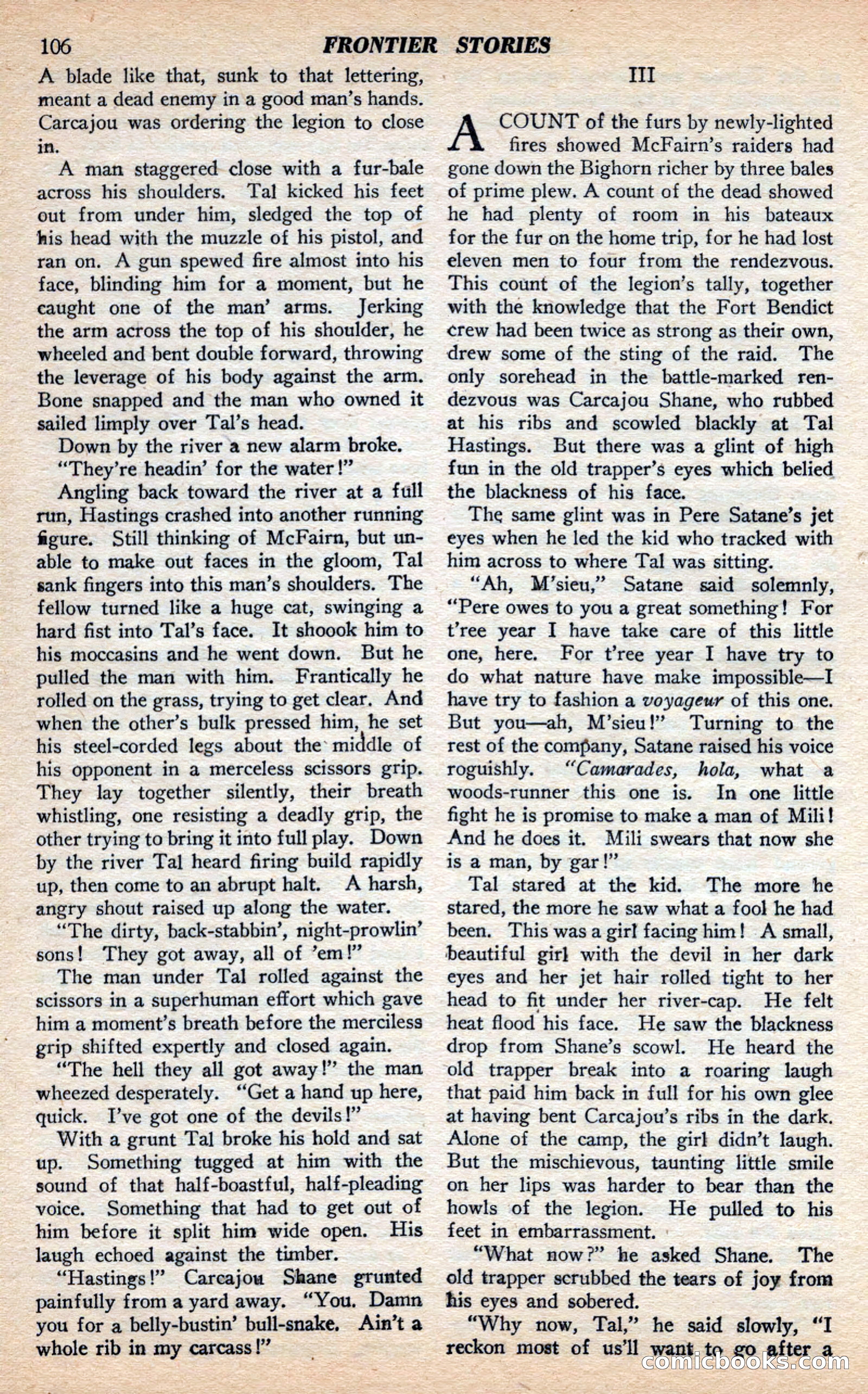 Frontier Stories, Fall 1944 — page 108 of 132