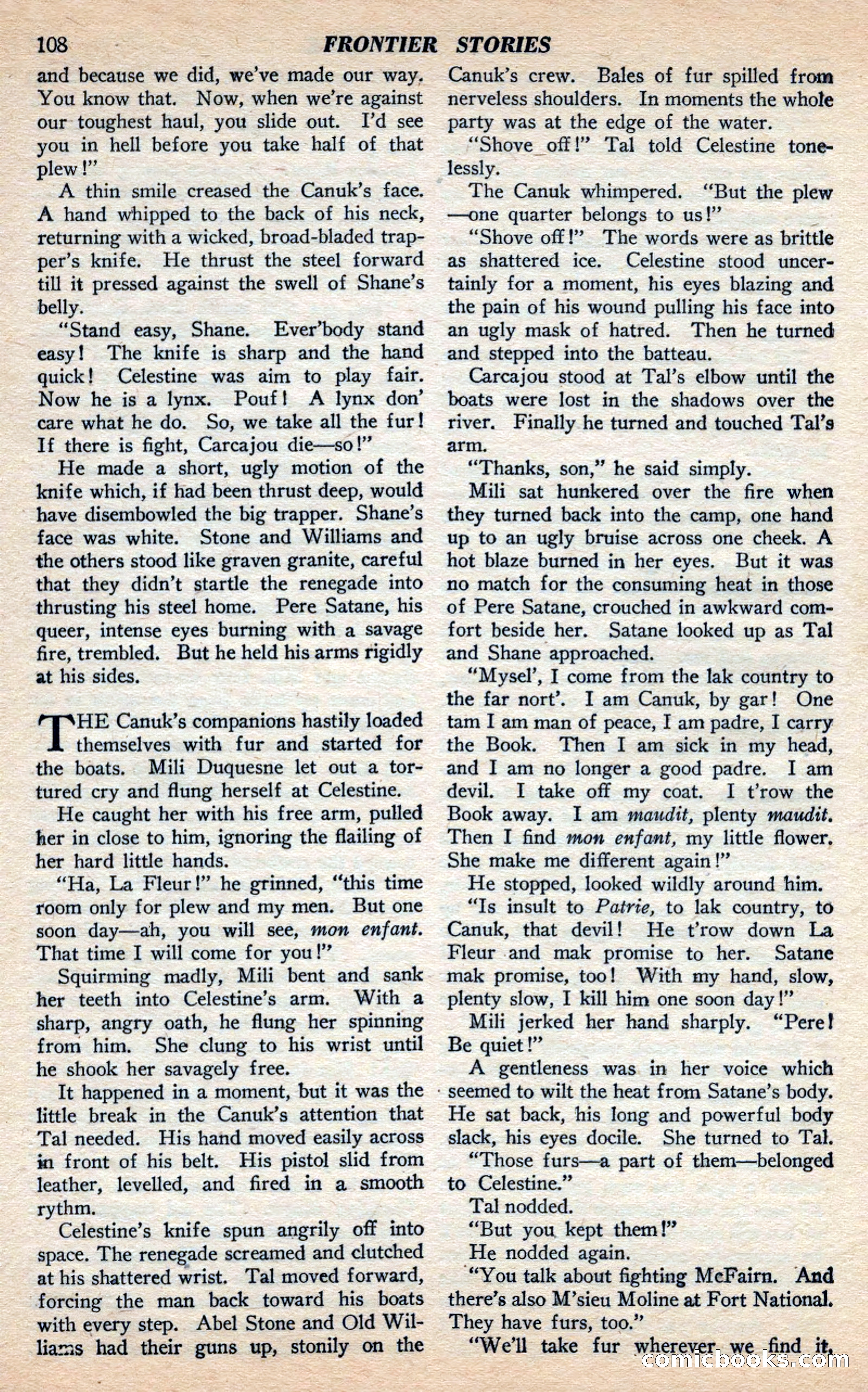 Frontier Stories, Fall 1944 — page 110 of 132