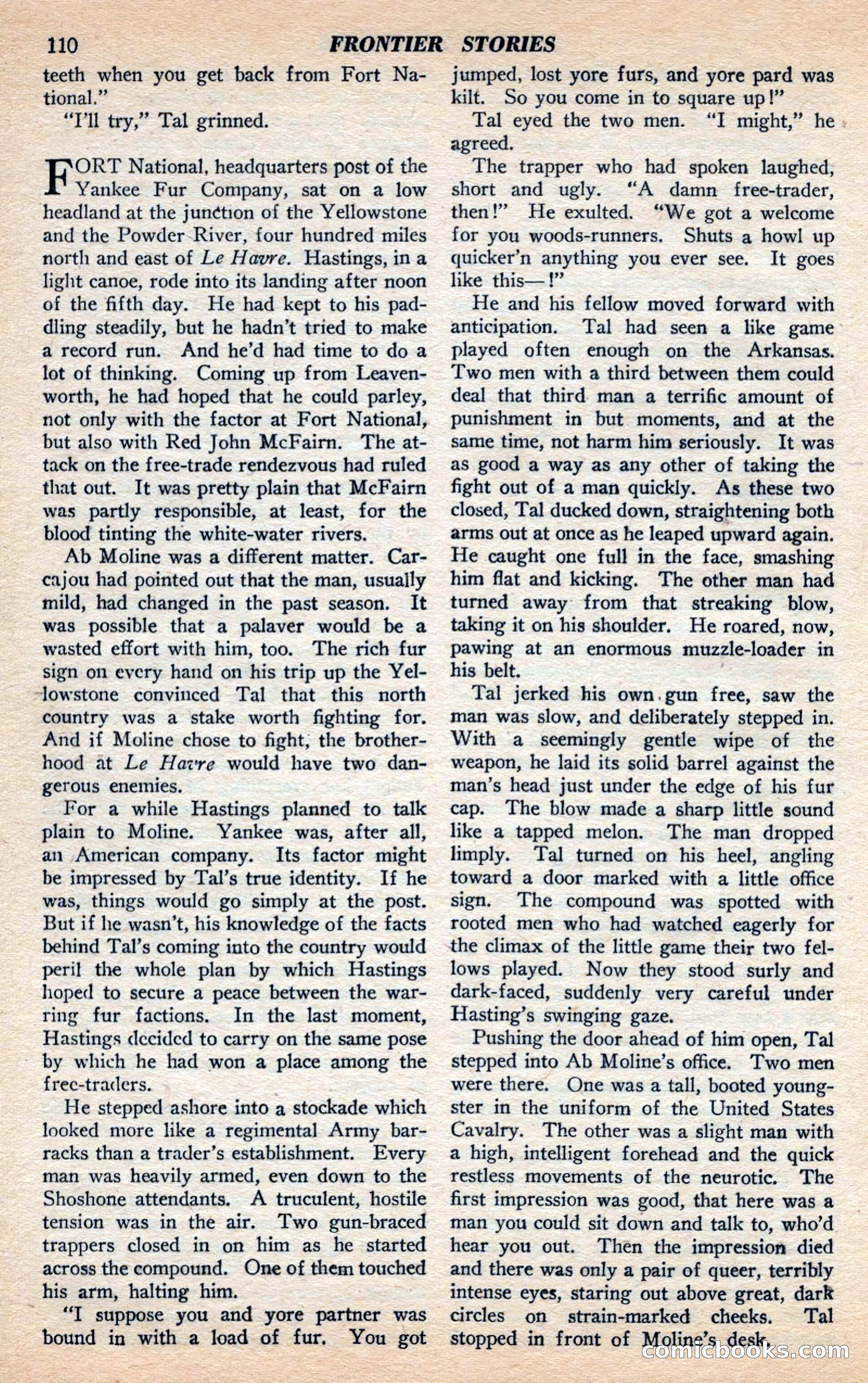 Frontier Stories, Fall 1944 — page 112 of 132