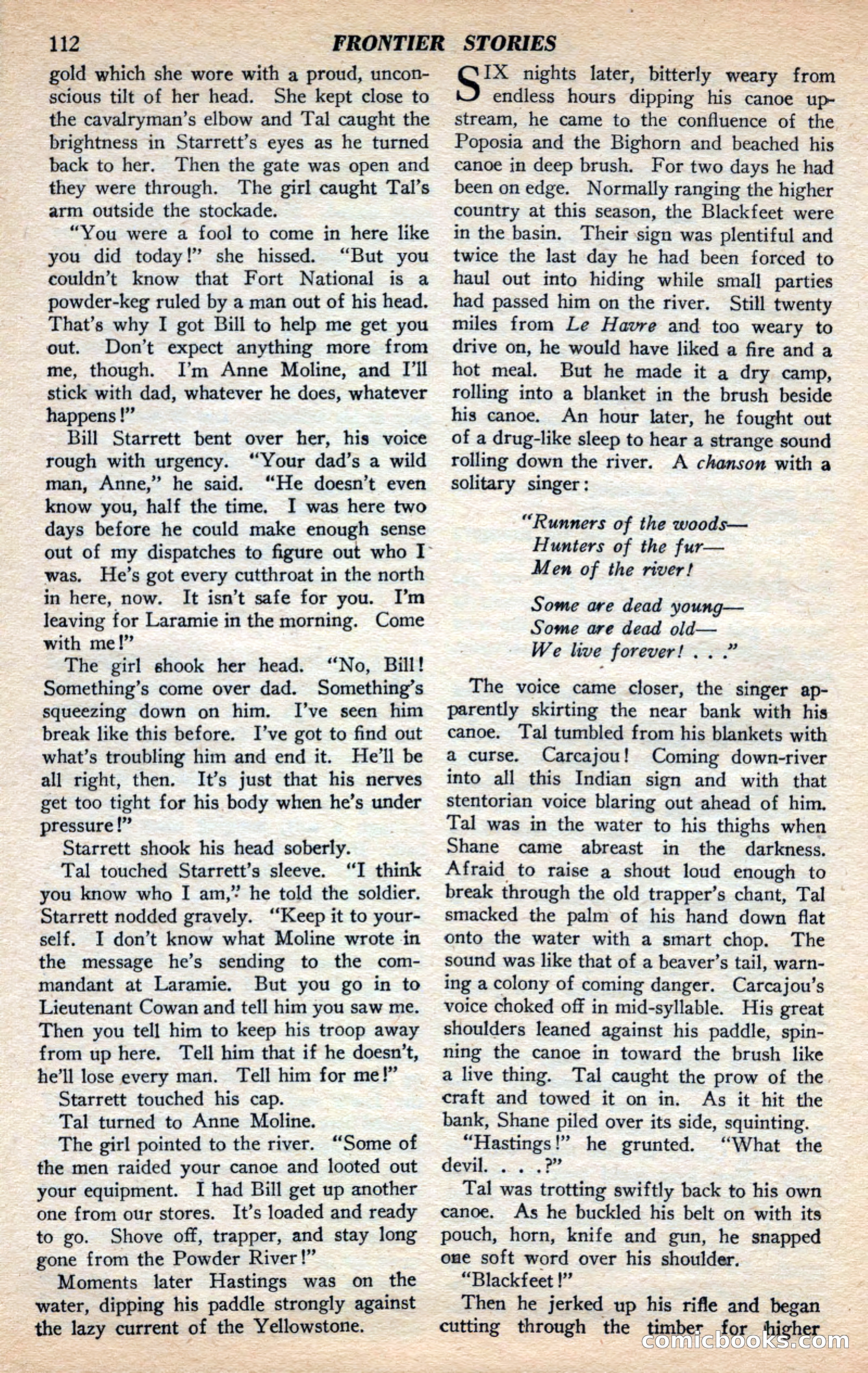 Frontier Stories, Fall 1944 — page 114 of 132