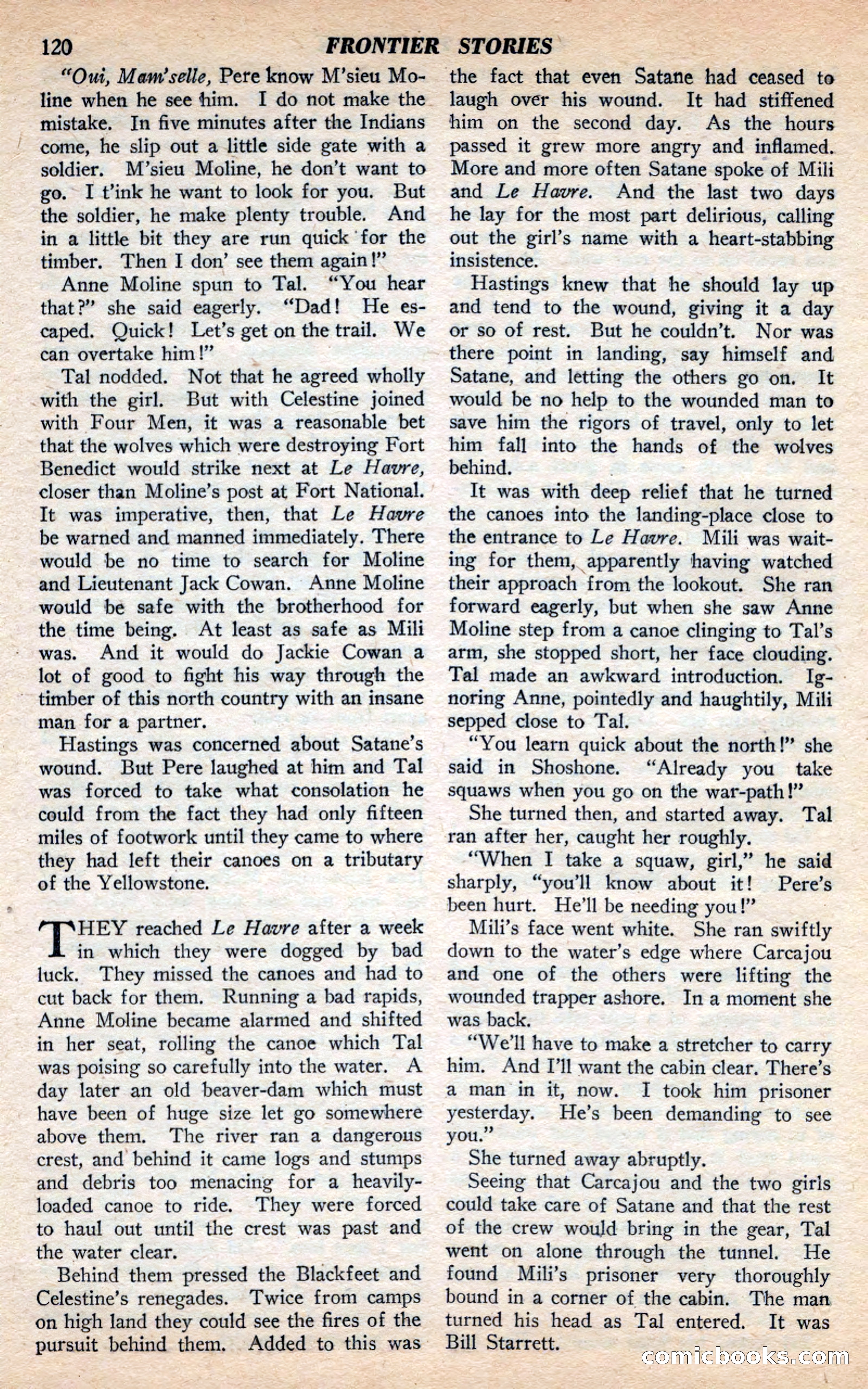Frontier Stories, Fall 1944 — page 122 of 132