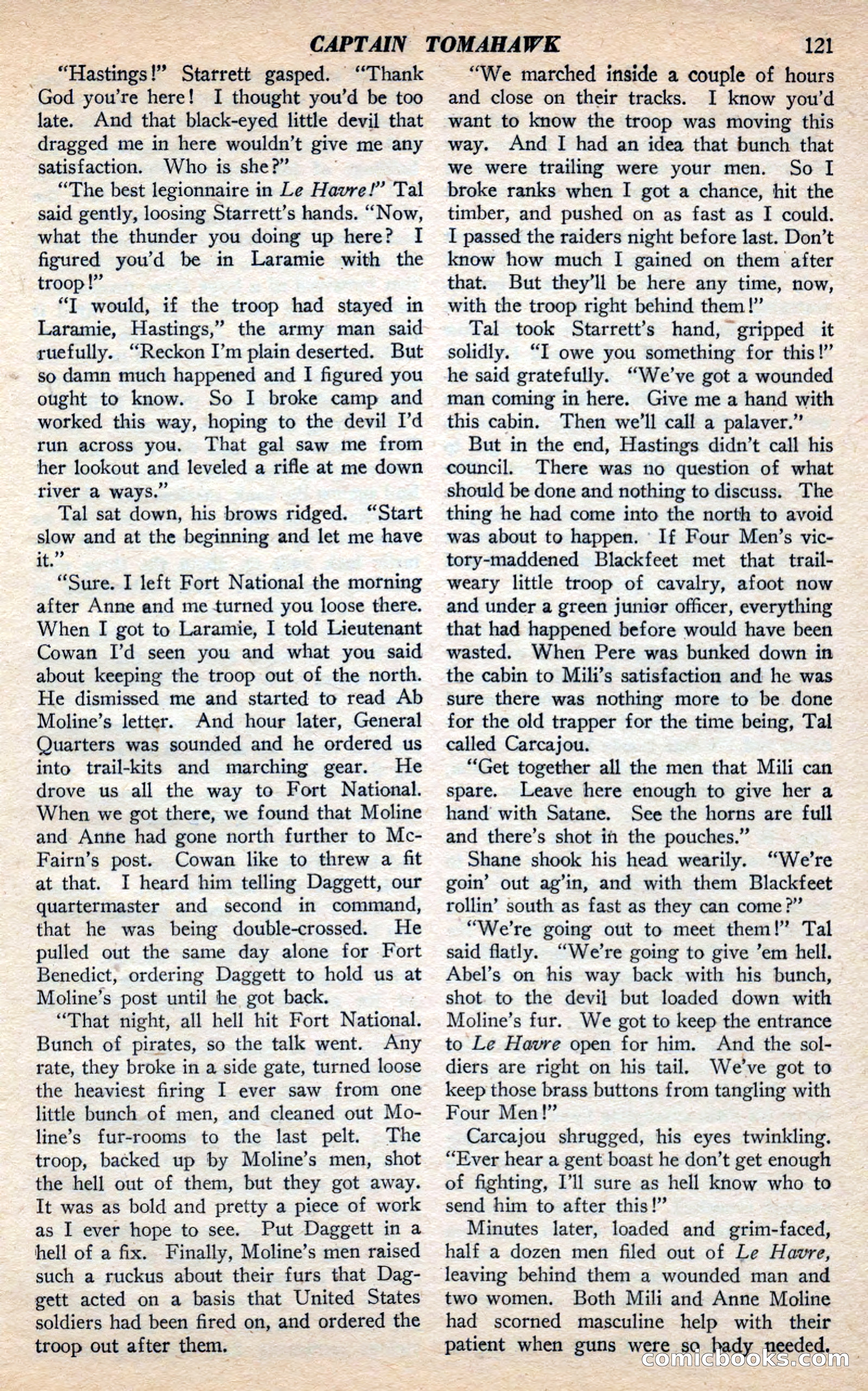 Frontier Stories, Fall 1944 — page 123 of 132