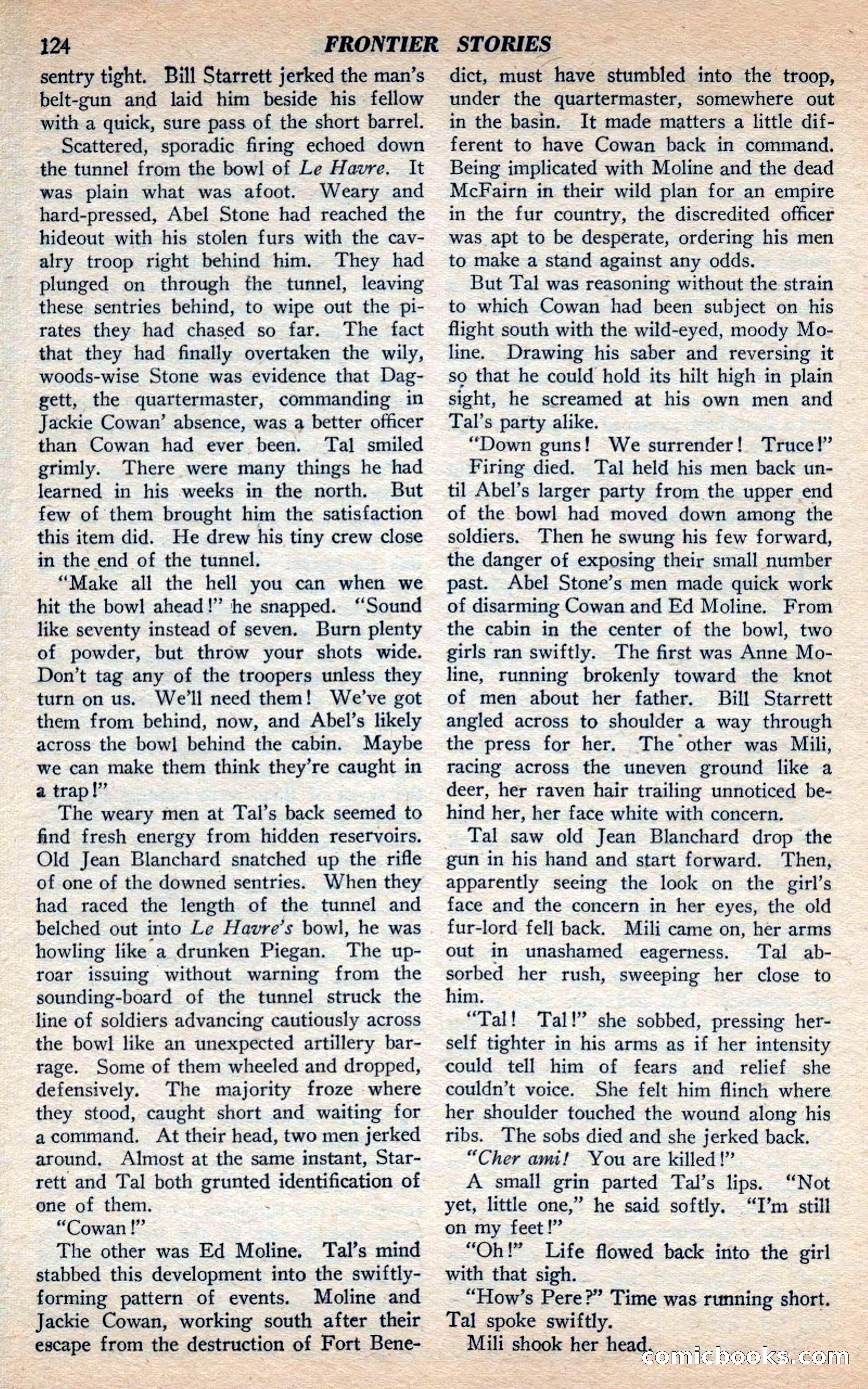 Frontier Stories, Fall 1944 — page 126 of 132