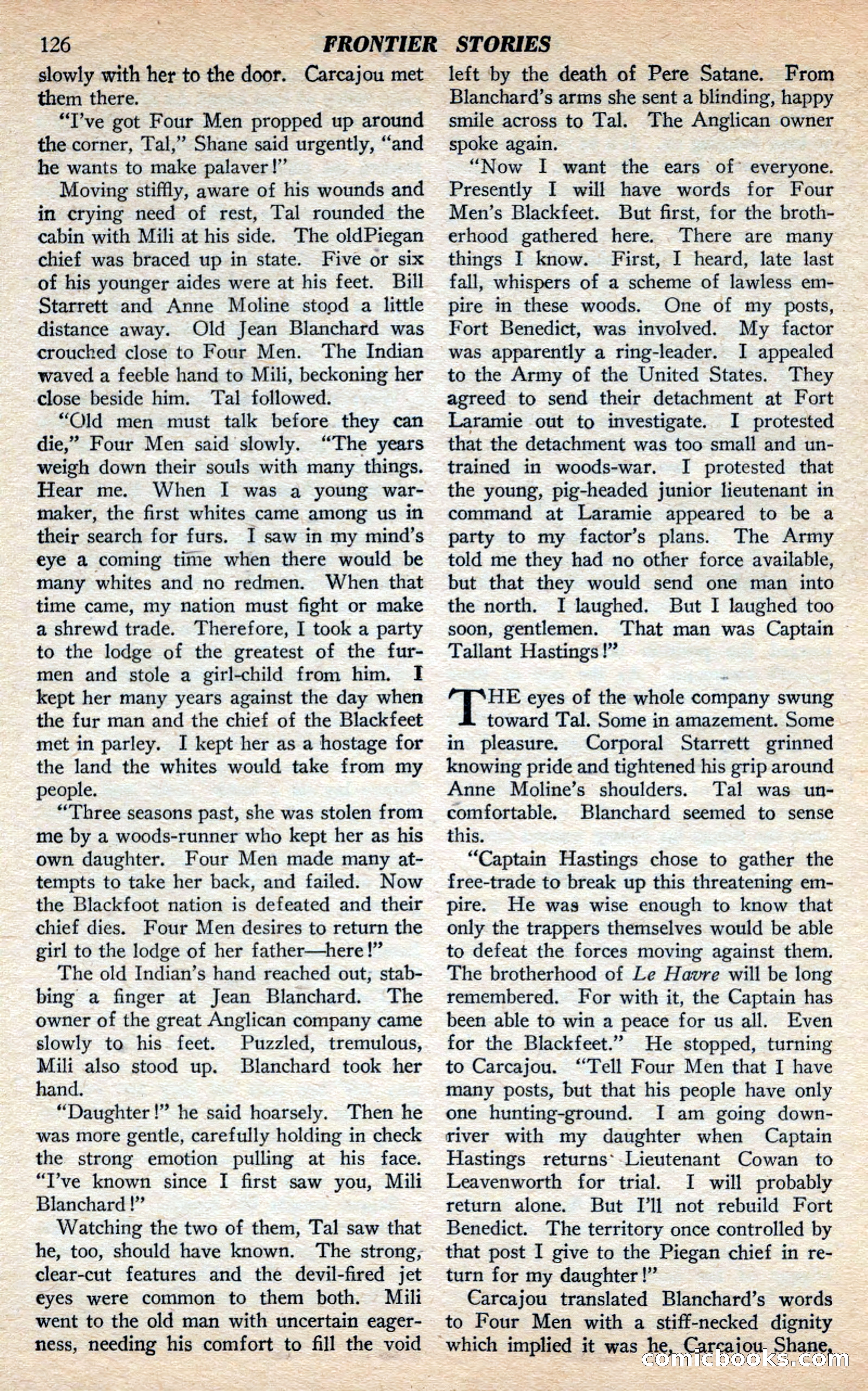 Frontier Stories, Fall 1944 — page 128 of 132