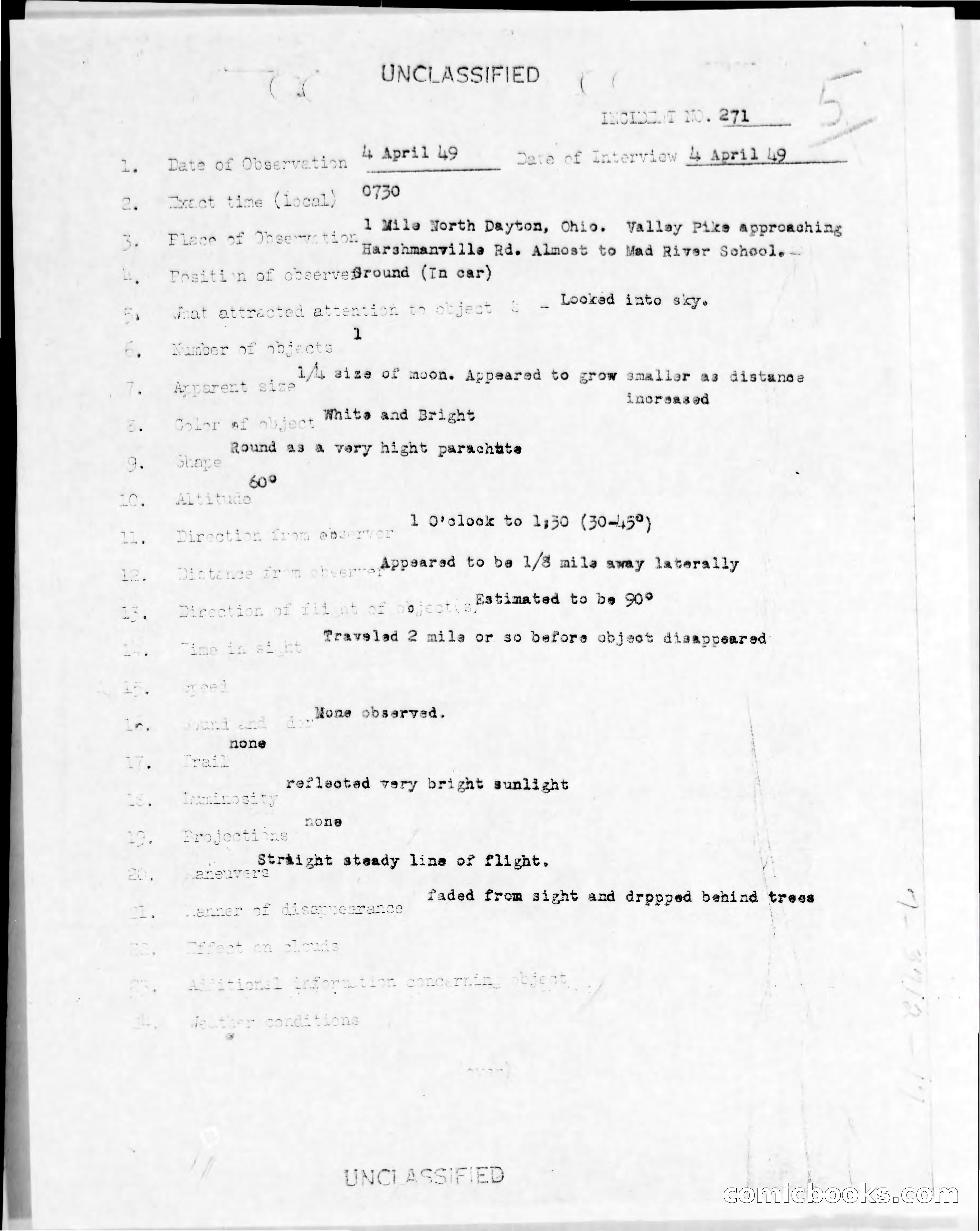 Pulp Magazine Cover, April 1949 — page 7 of 14