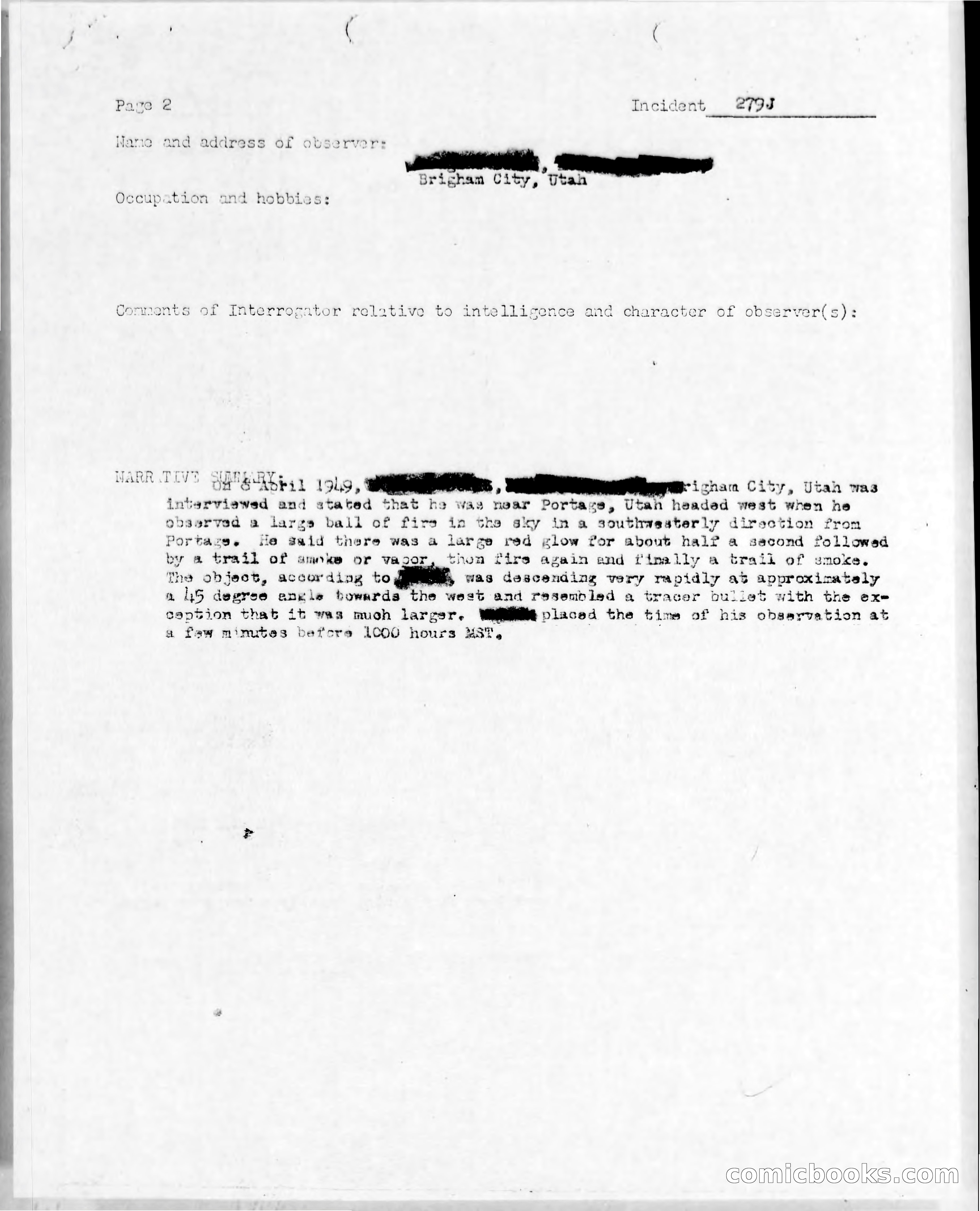 Adventure Magazine, April 1949 — page 9 of 67