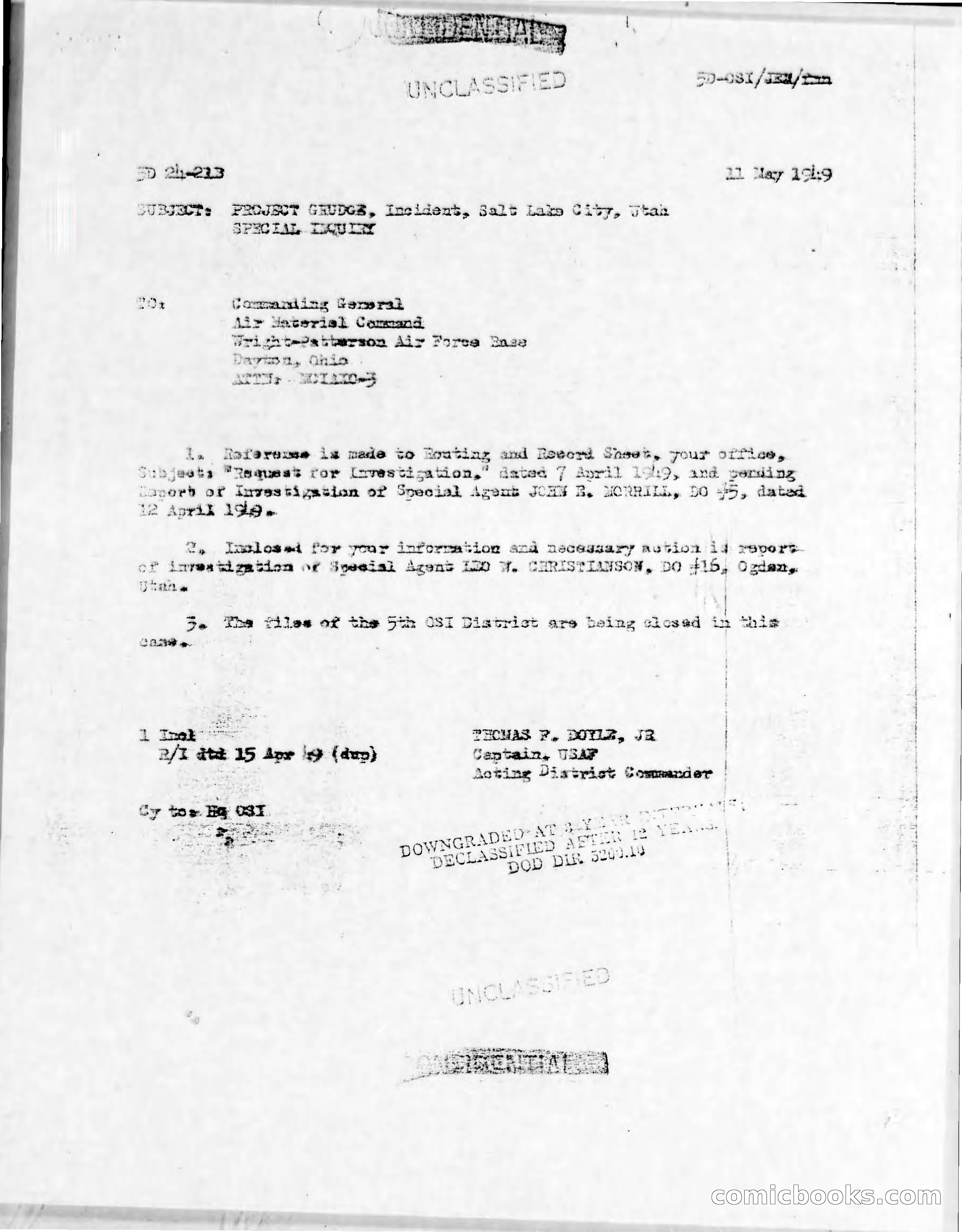 Adventure Magazine, April 1949 — page 19 of 67