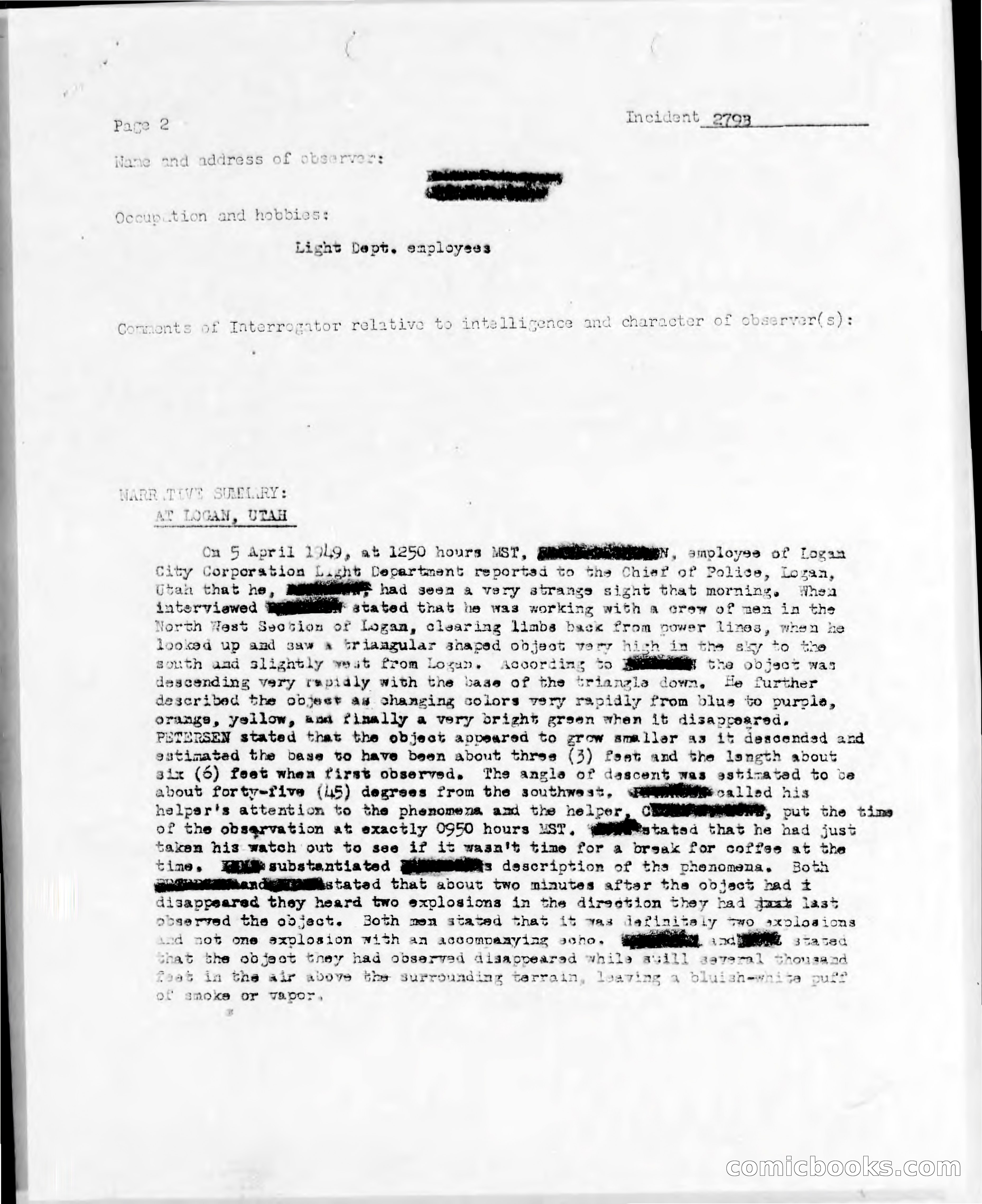 Adventure Magazine, April 1949 — page 26 of 67