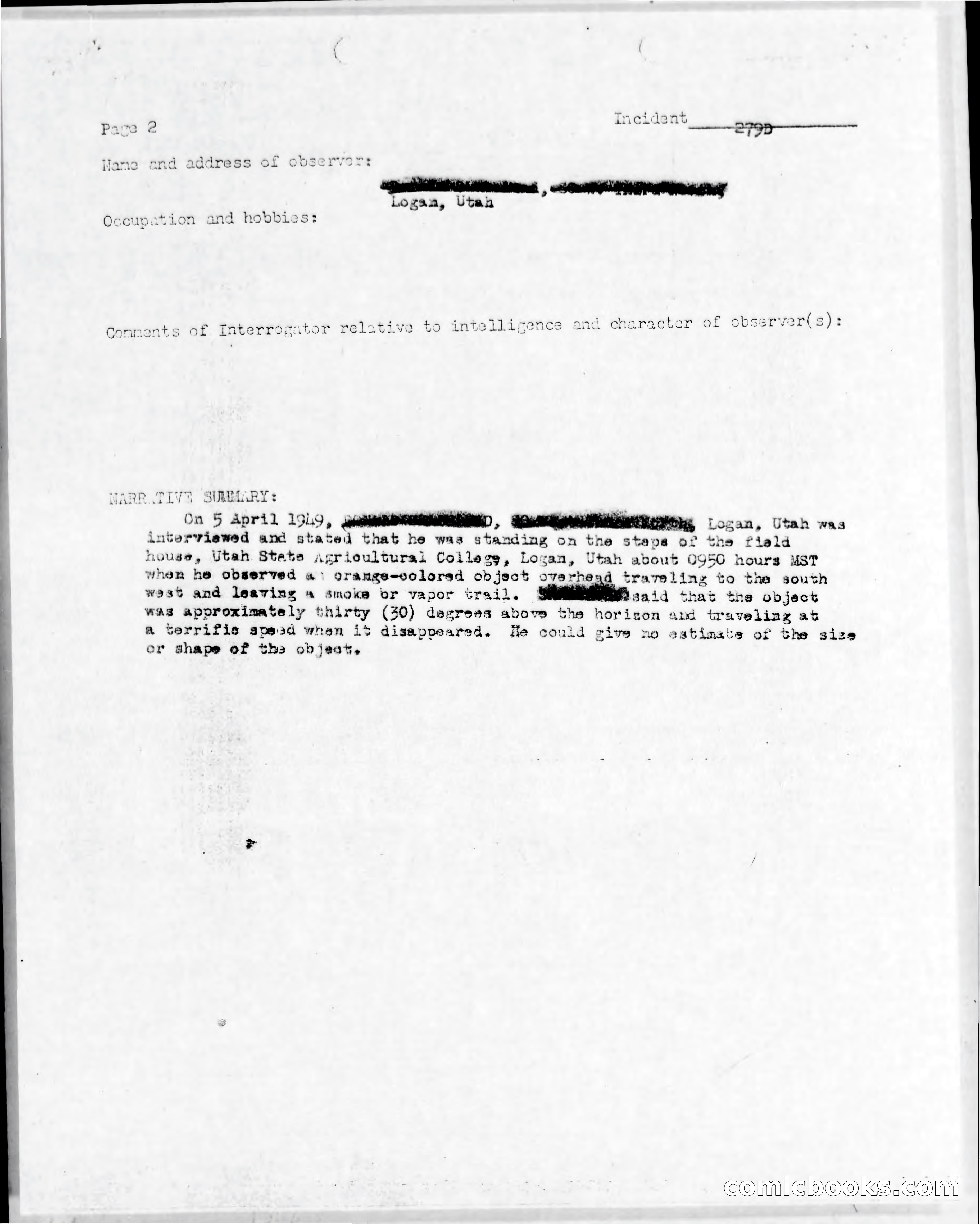 Adventure Magazine, April 1949 — page 30 of 67