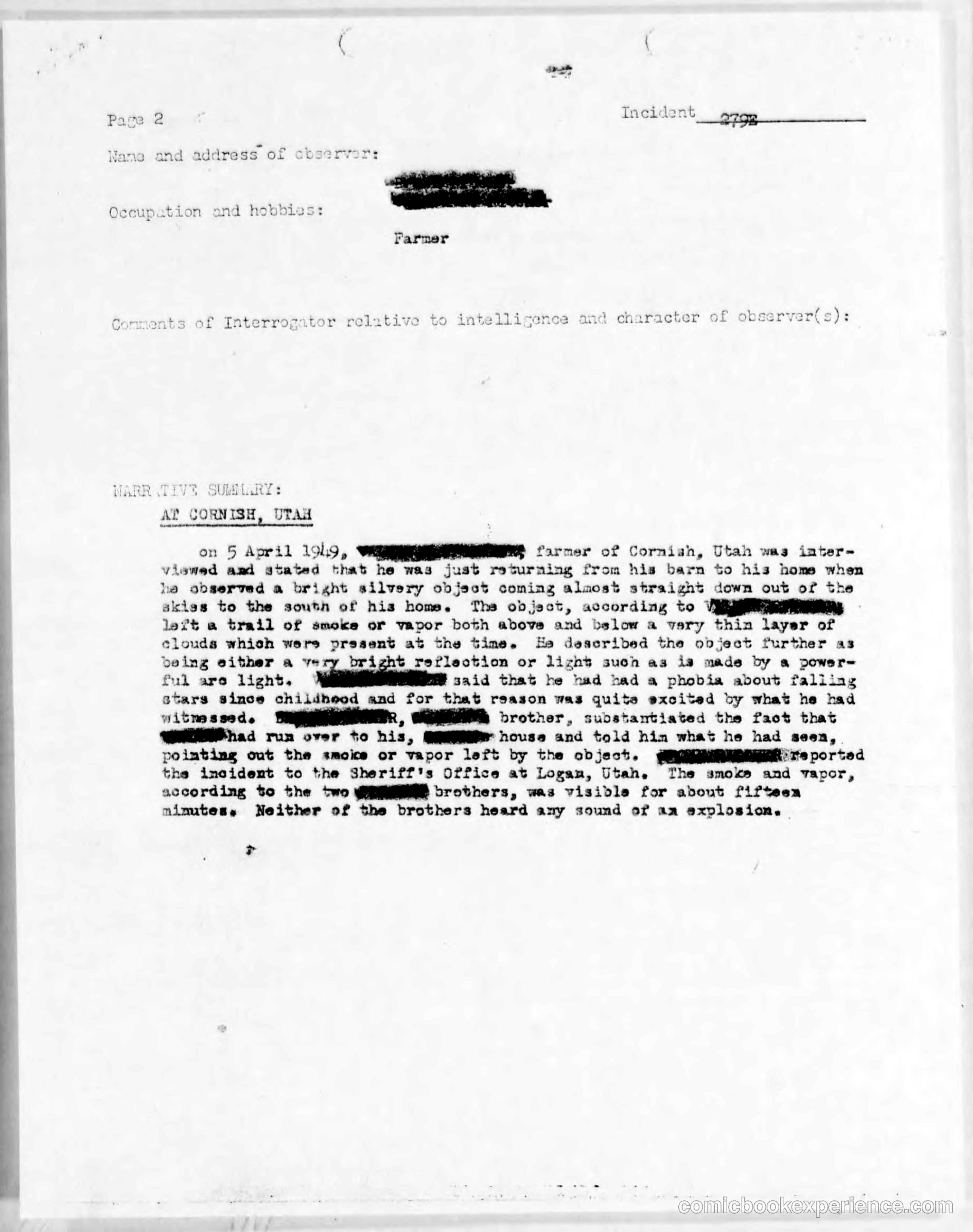 Adventure Magazine, April 1949 — page 32 of 67