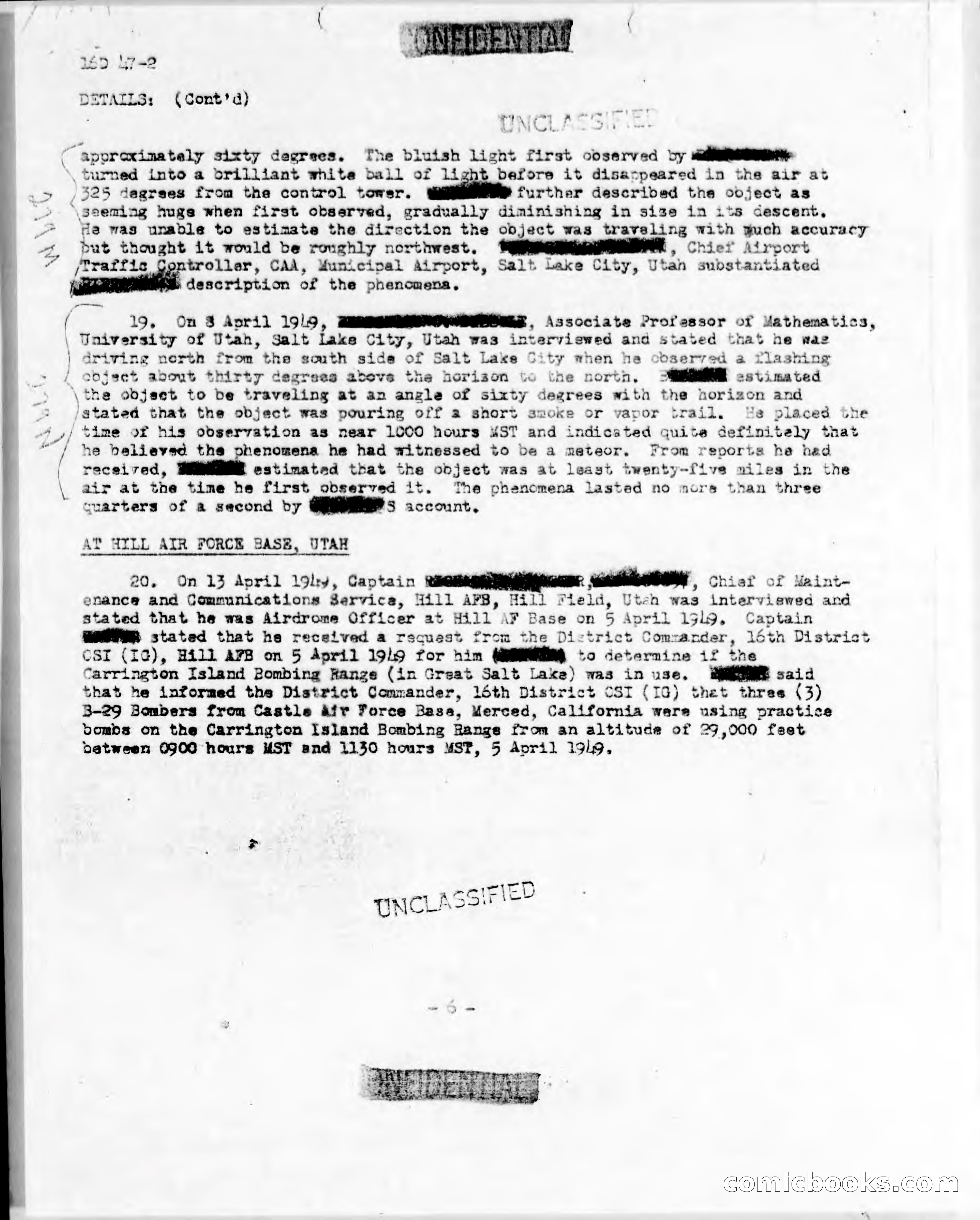 Adventure Magazine, April 1949 — page 66 of 67