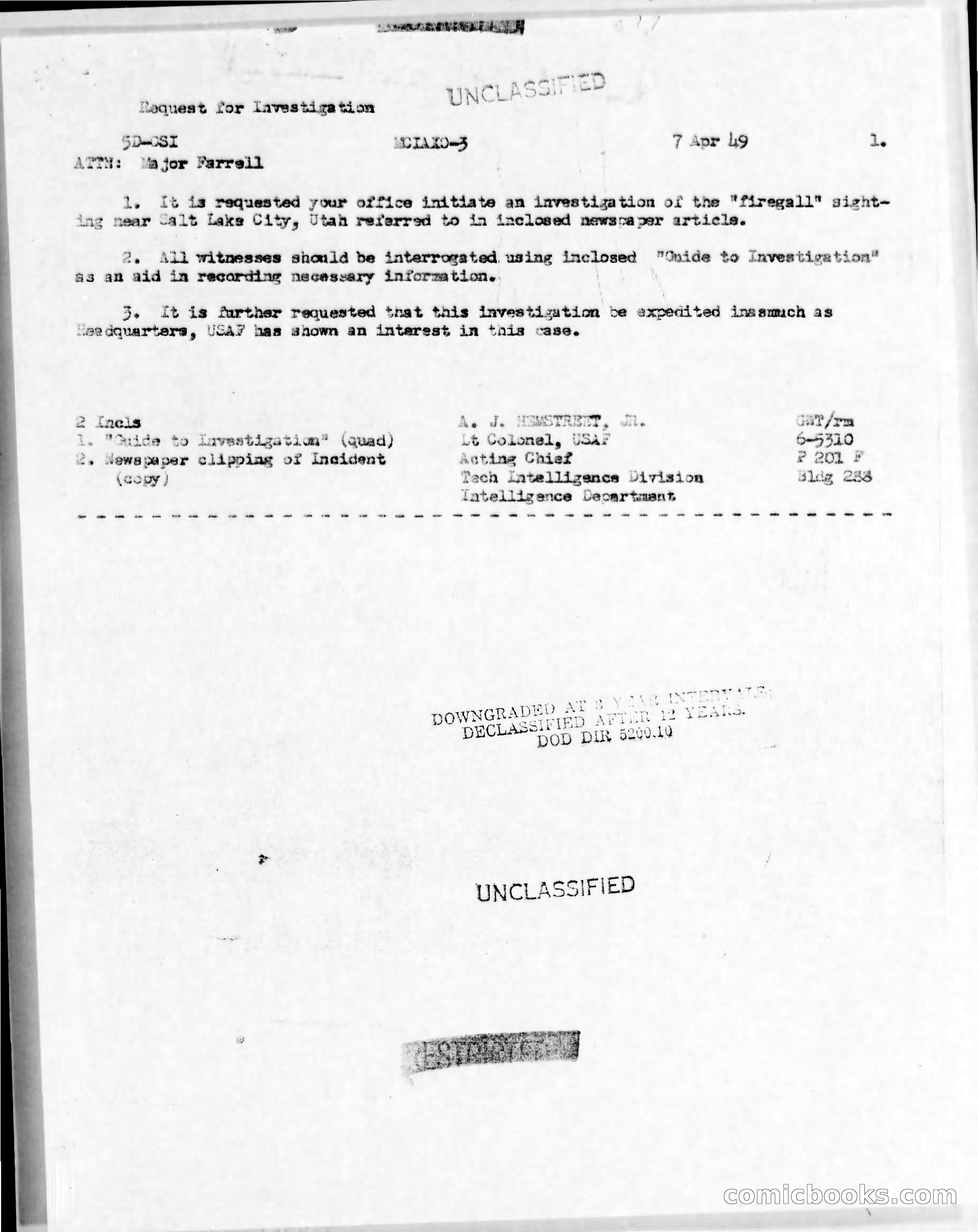 Adventure Magazine, April 1949 — page 67 of 67