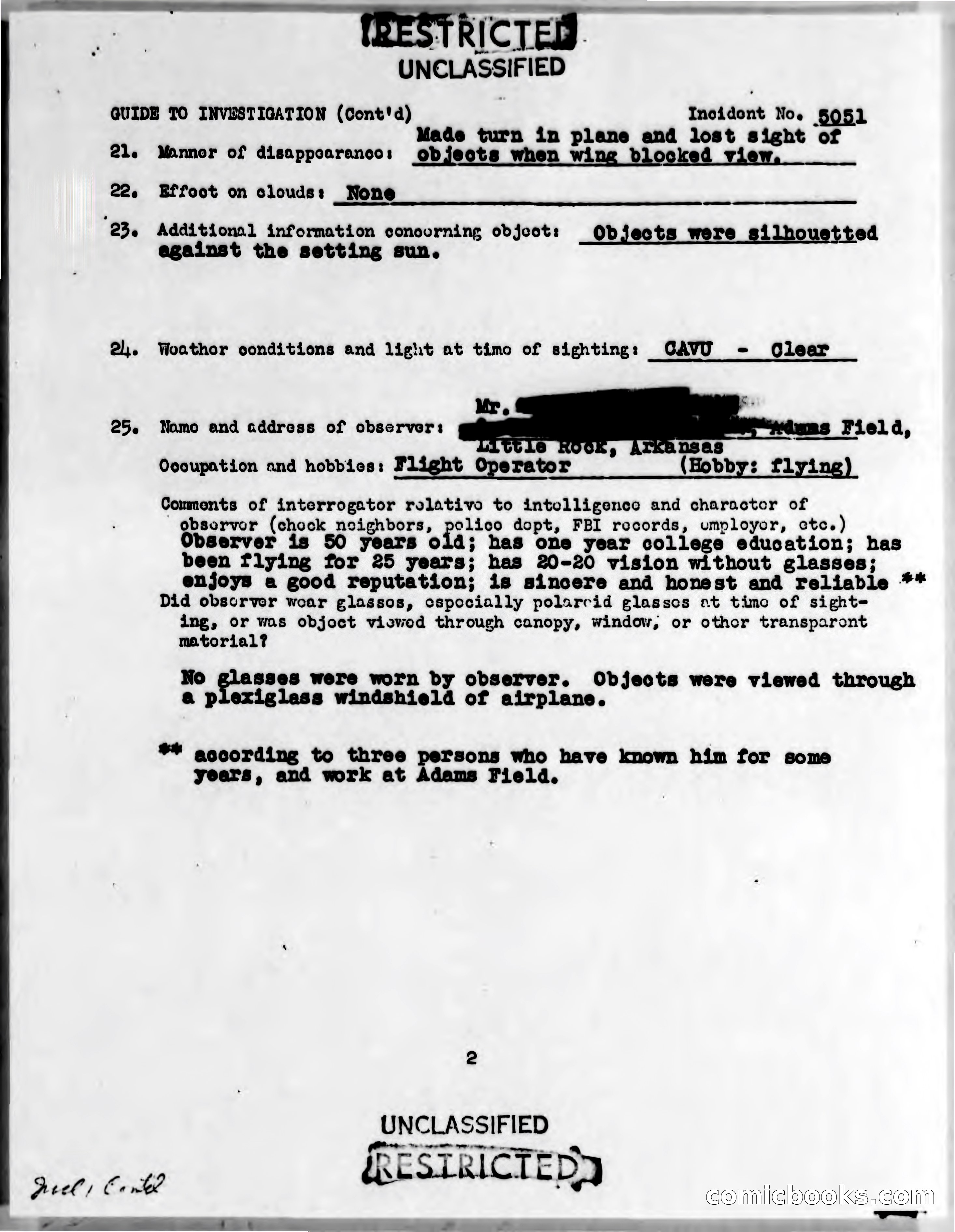 Adventure Magazine, March 1950 — page 4 of 6