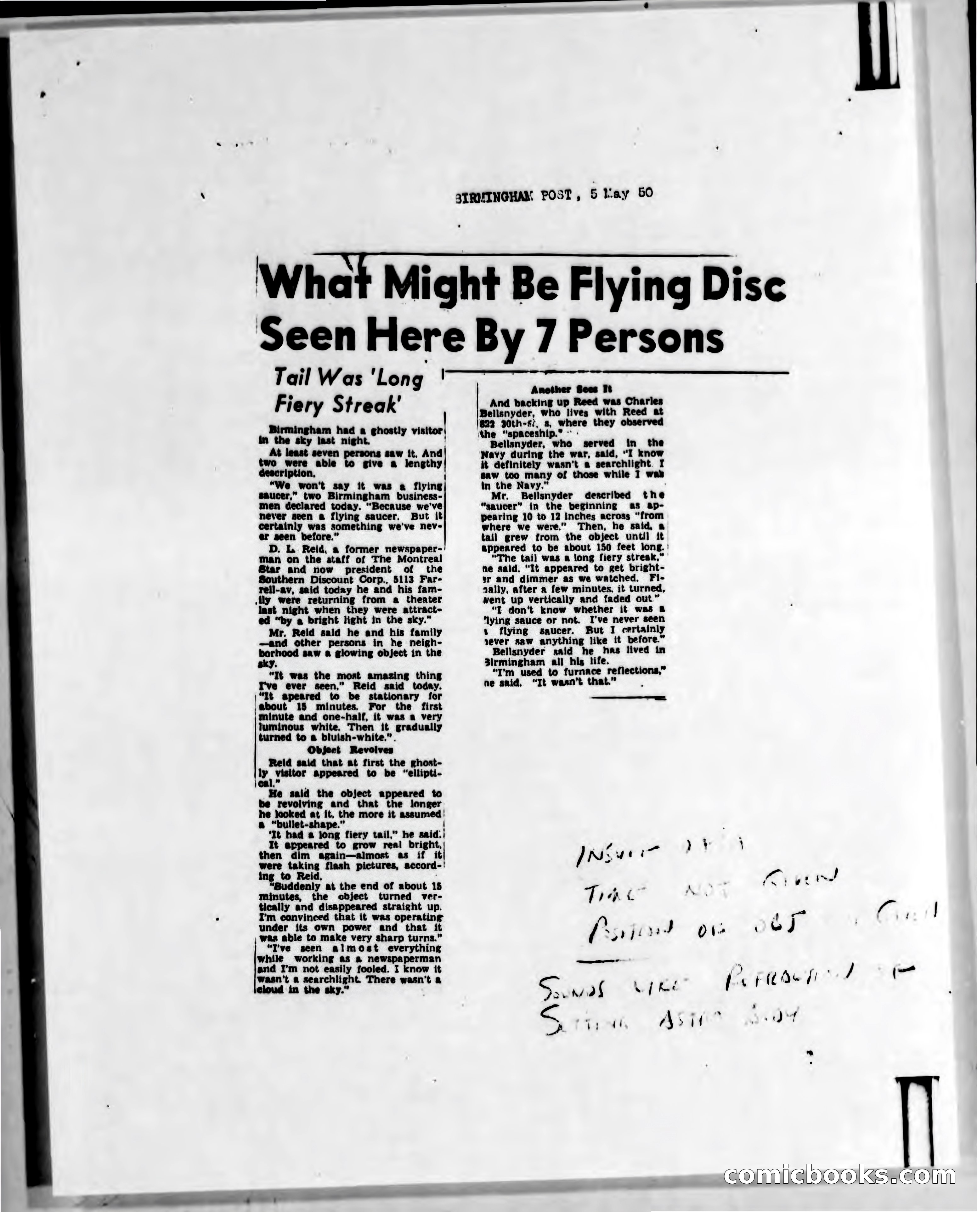 Pulp Magazine Cover, May 1950 — page 4 of 4
