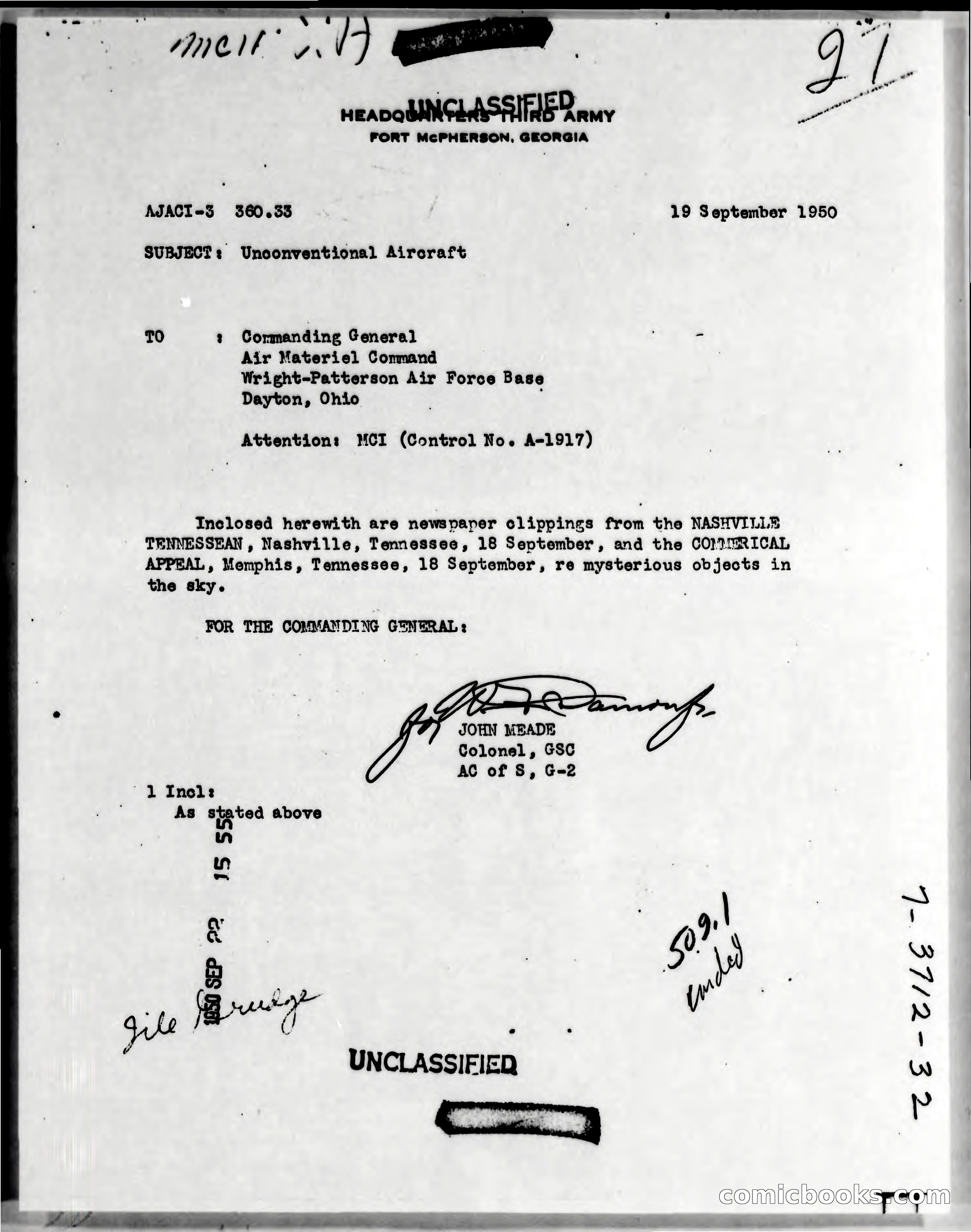 Amazing Stories, September 1950 — page 2 of 3