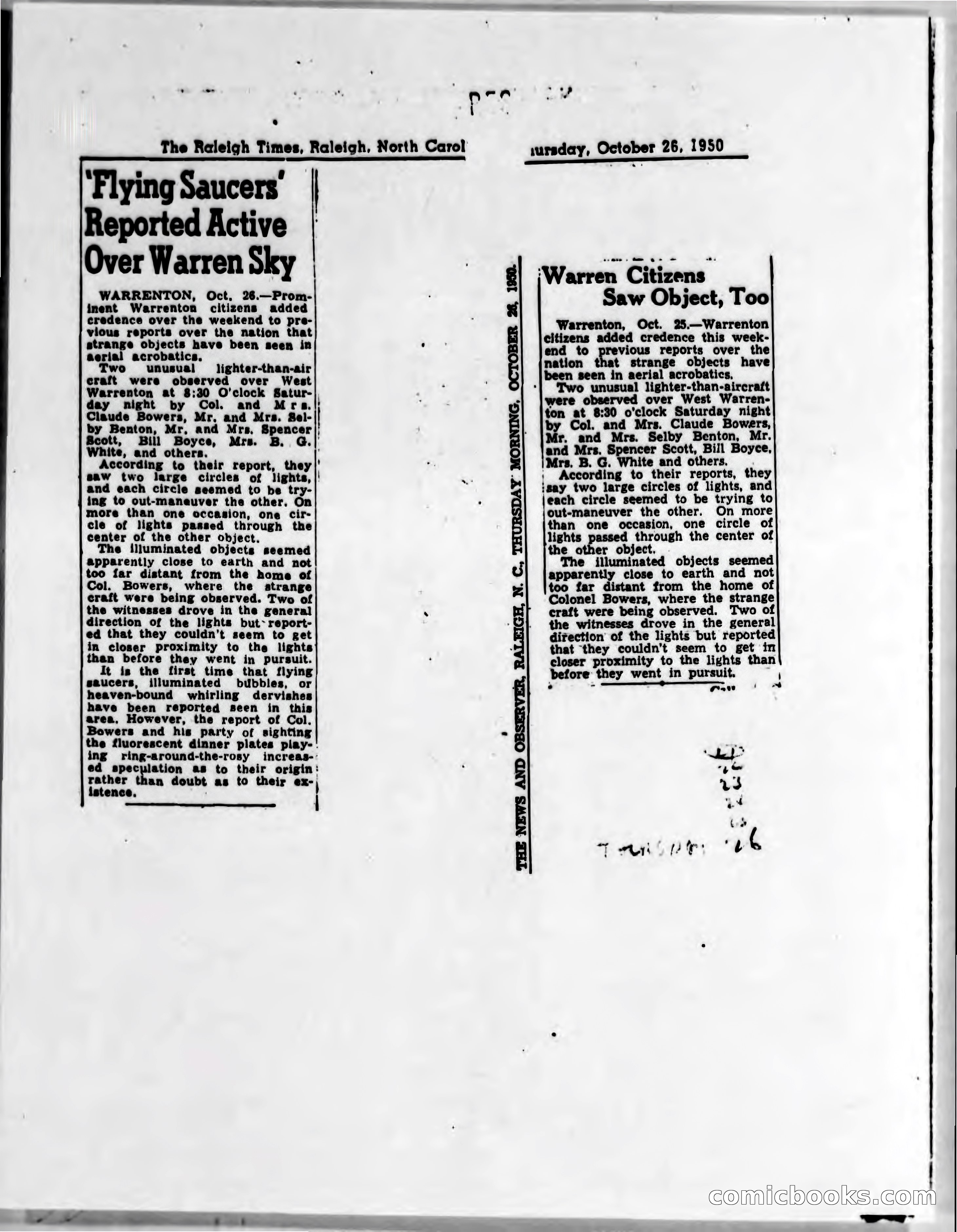 Pulp Magazine Cover, September 1950 — page 2 of 15