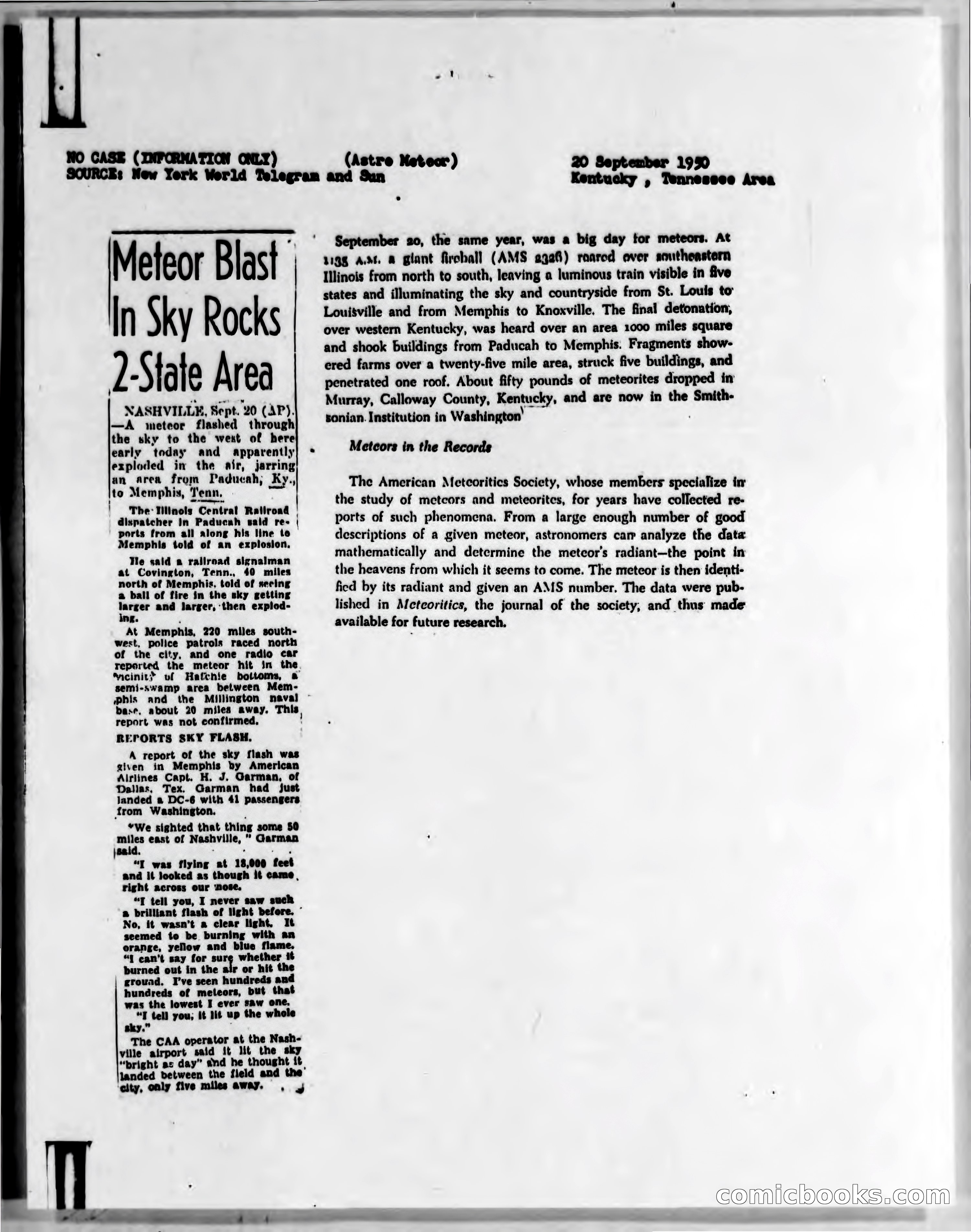 Pulp Magazine Cover, September 1950 — page 5 of 6