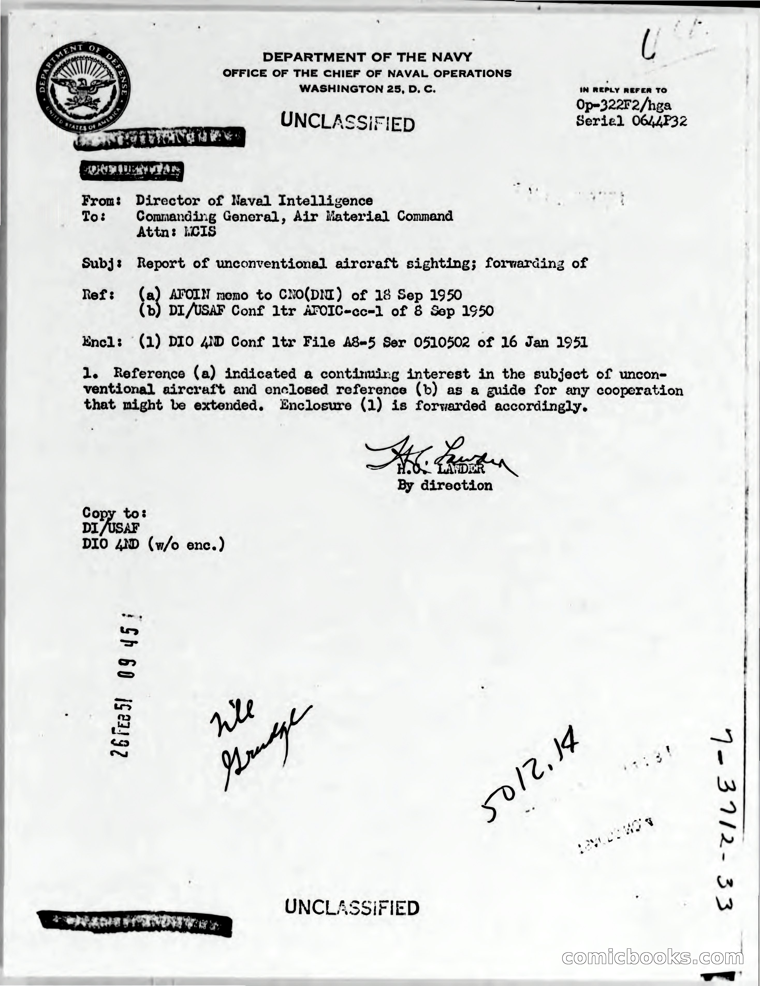 Amazing Stories, December 1950 — page 2 of 5