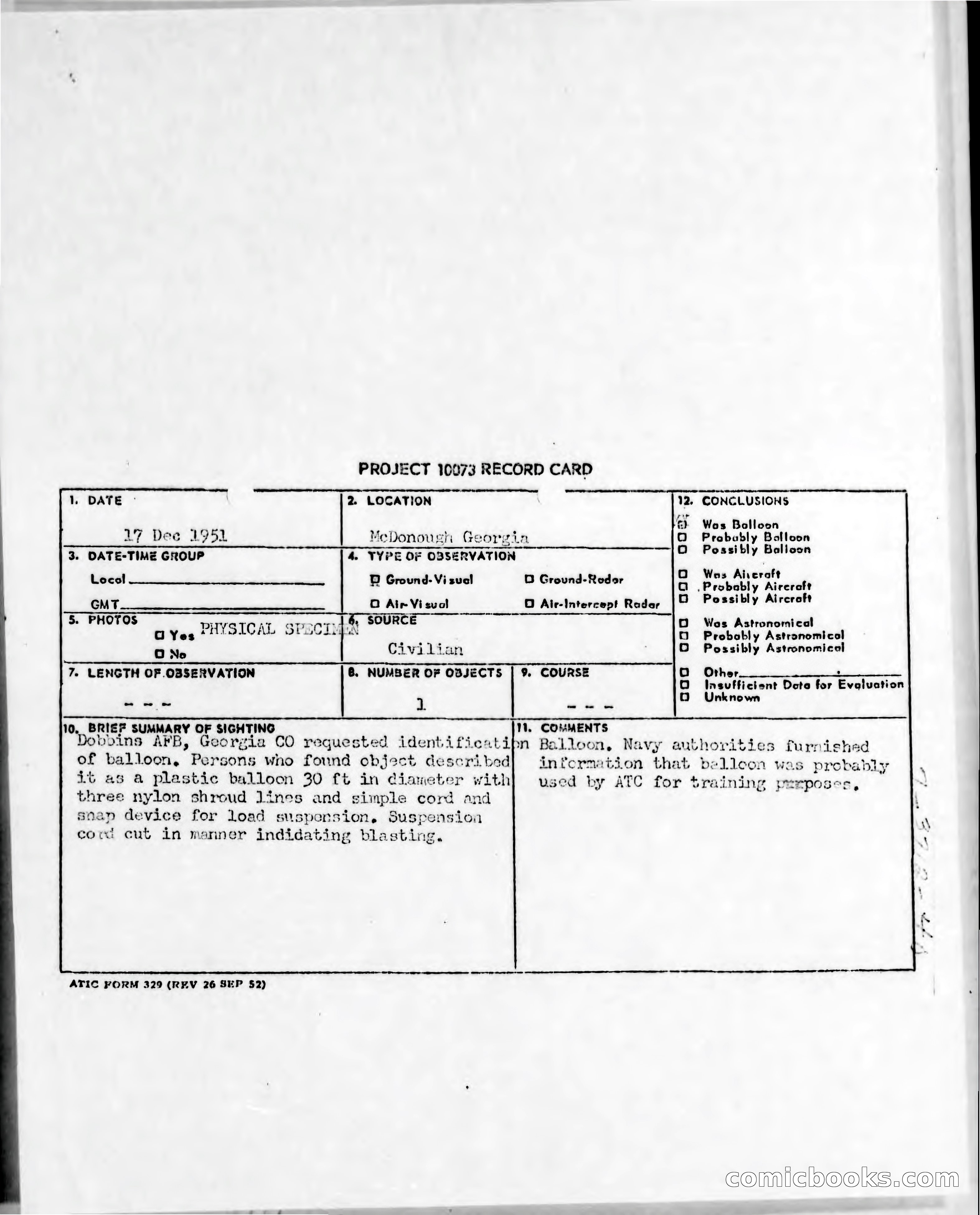 Amazing Stories, December 1951 — page 1 of 4