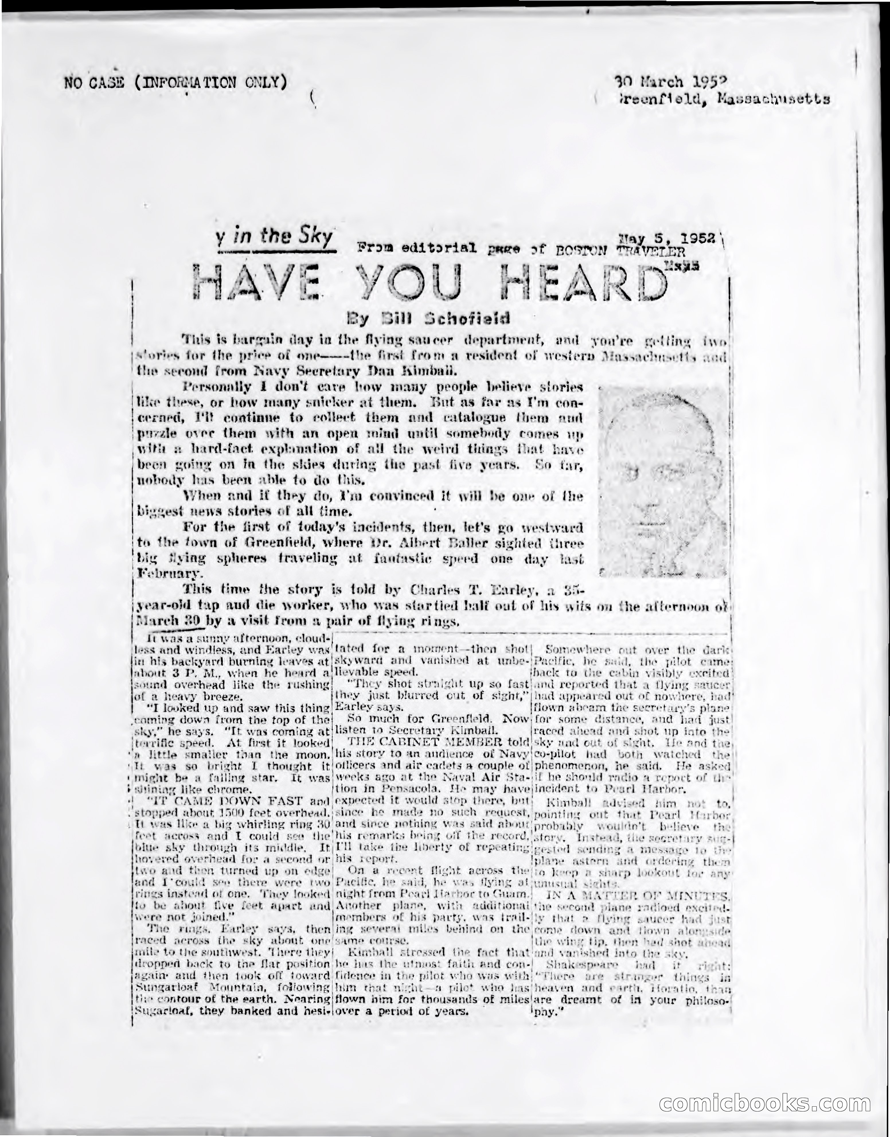 Pulp Magazine Cover, April 1952 — page 10 of 10