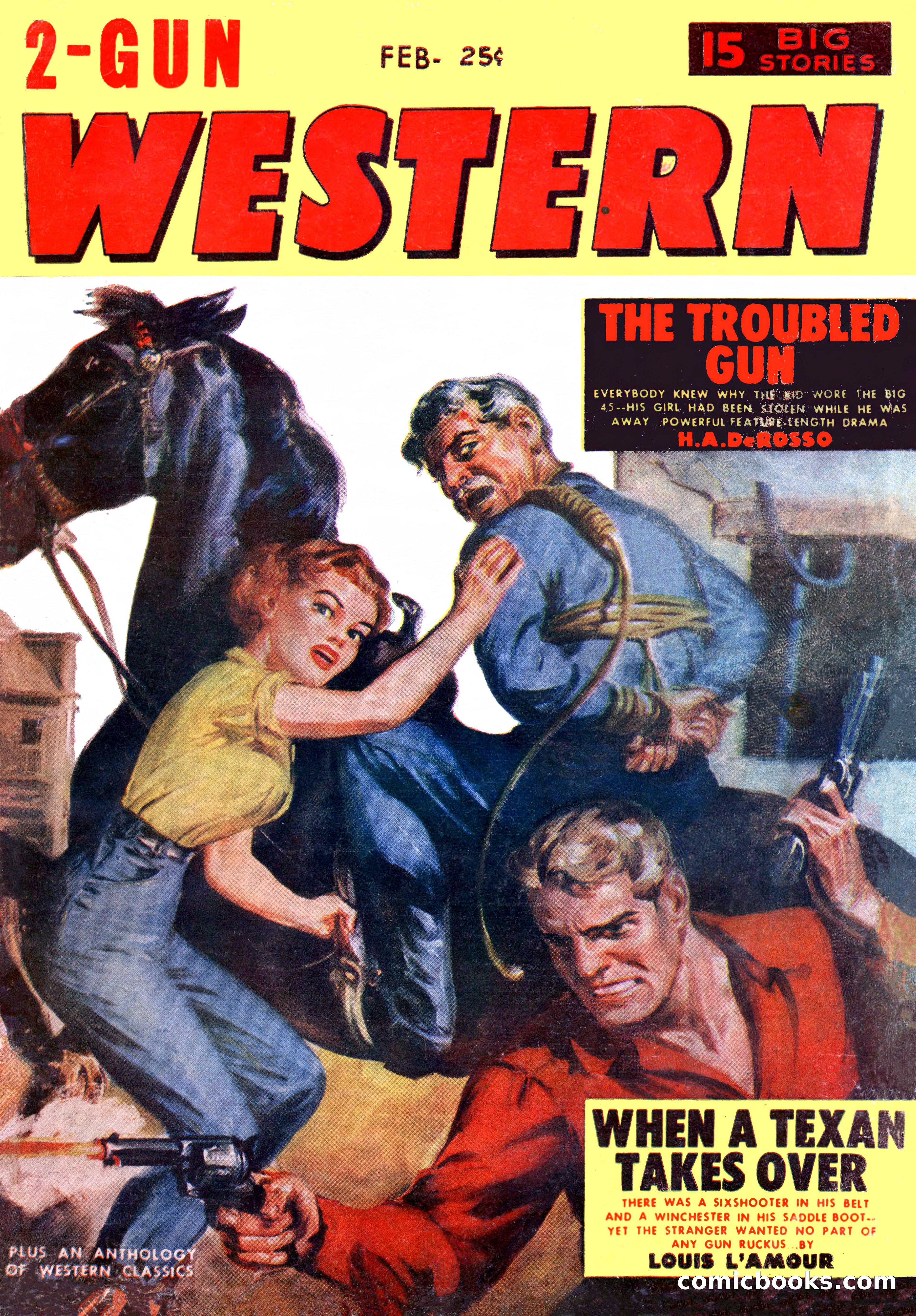 2-Gun Western, February 1954