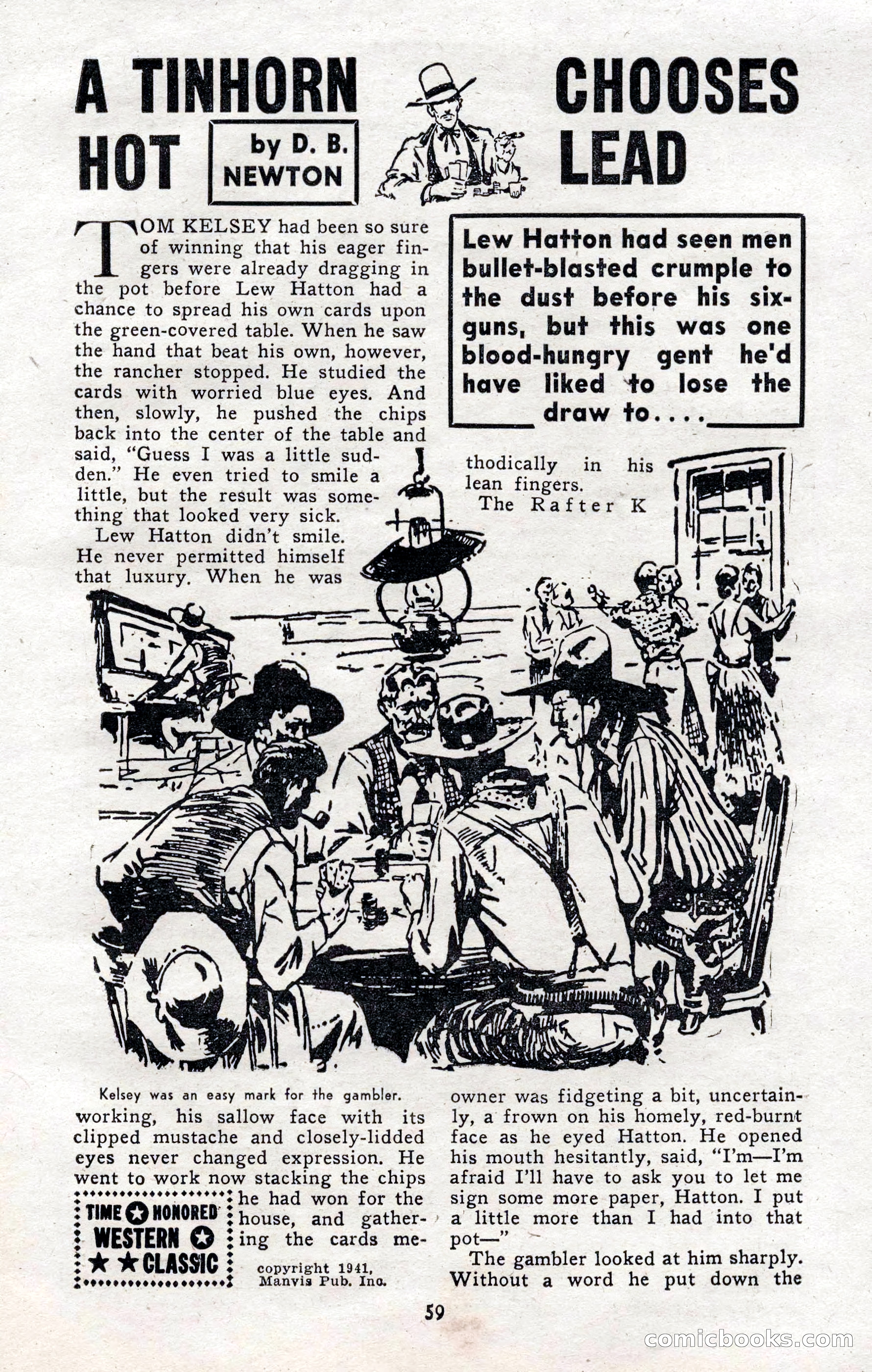 2-Gun Western, November 1955 — page 59 of 100