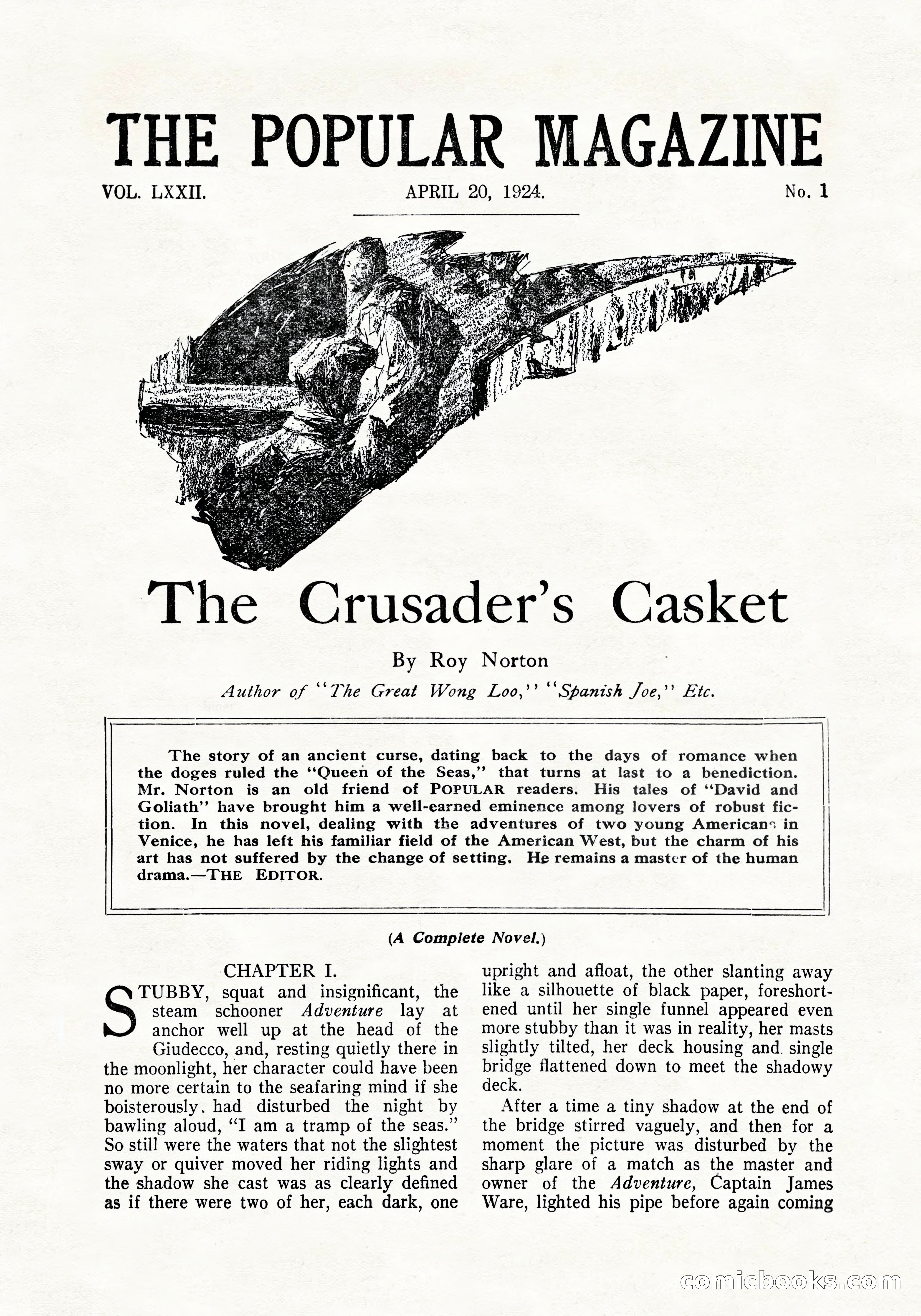 The Popular Magazine, April 20, 1924 — page 5 of 400