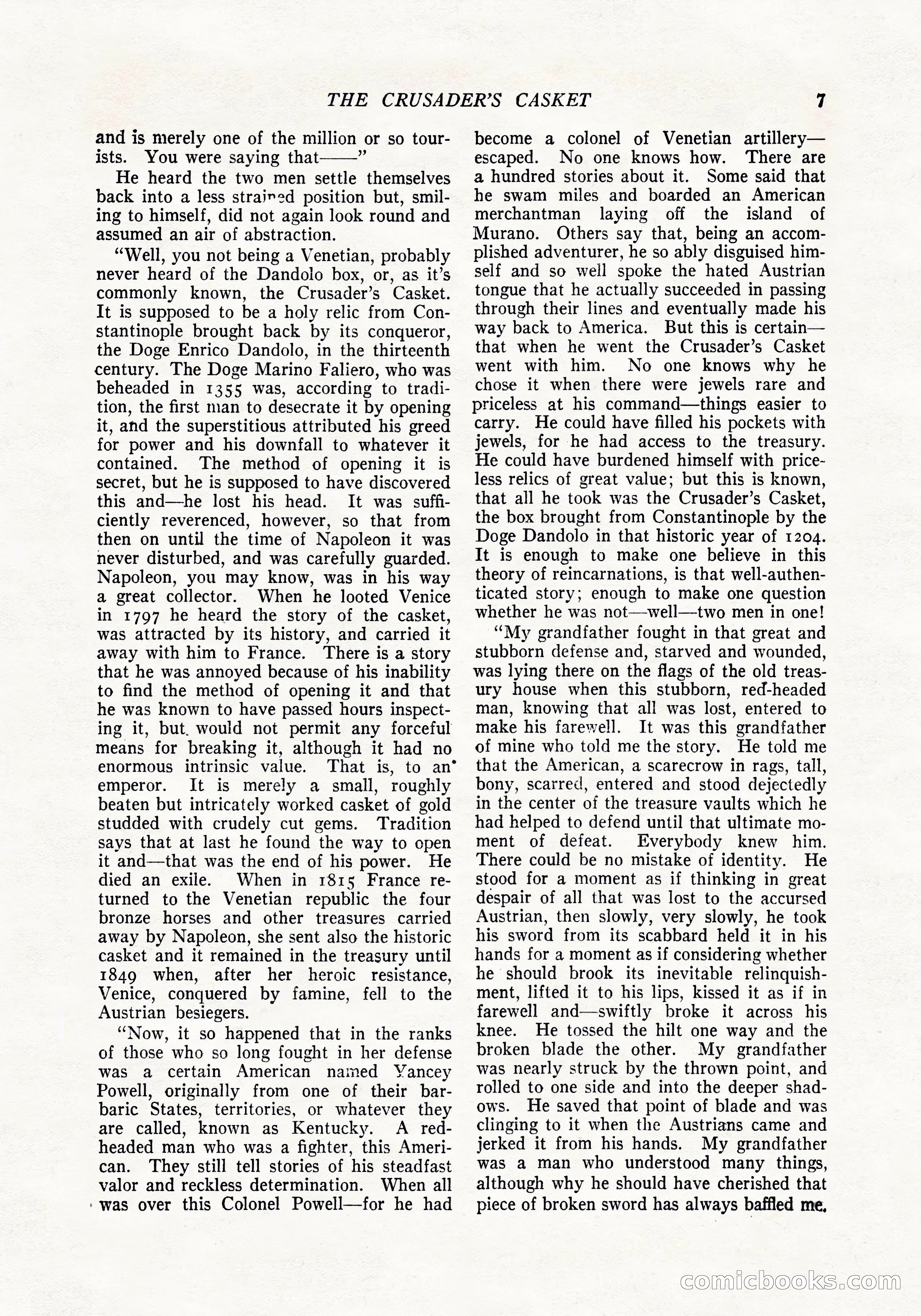 The Popular Magazine, April 20, 1924 — page 9 of 400