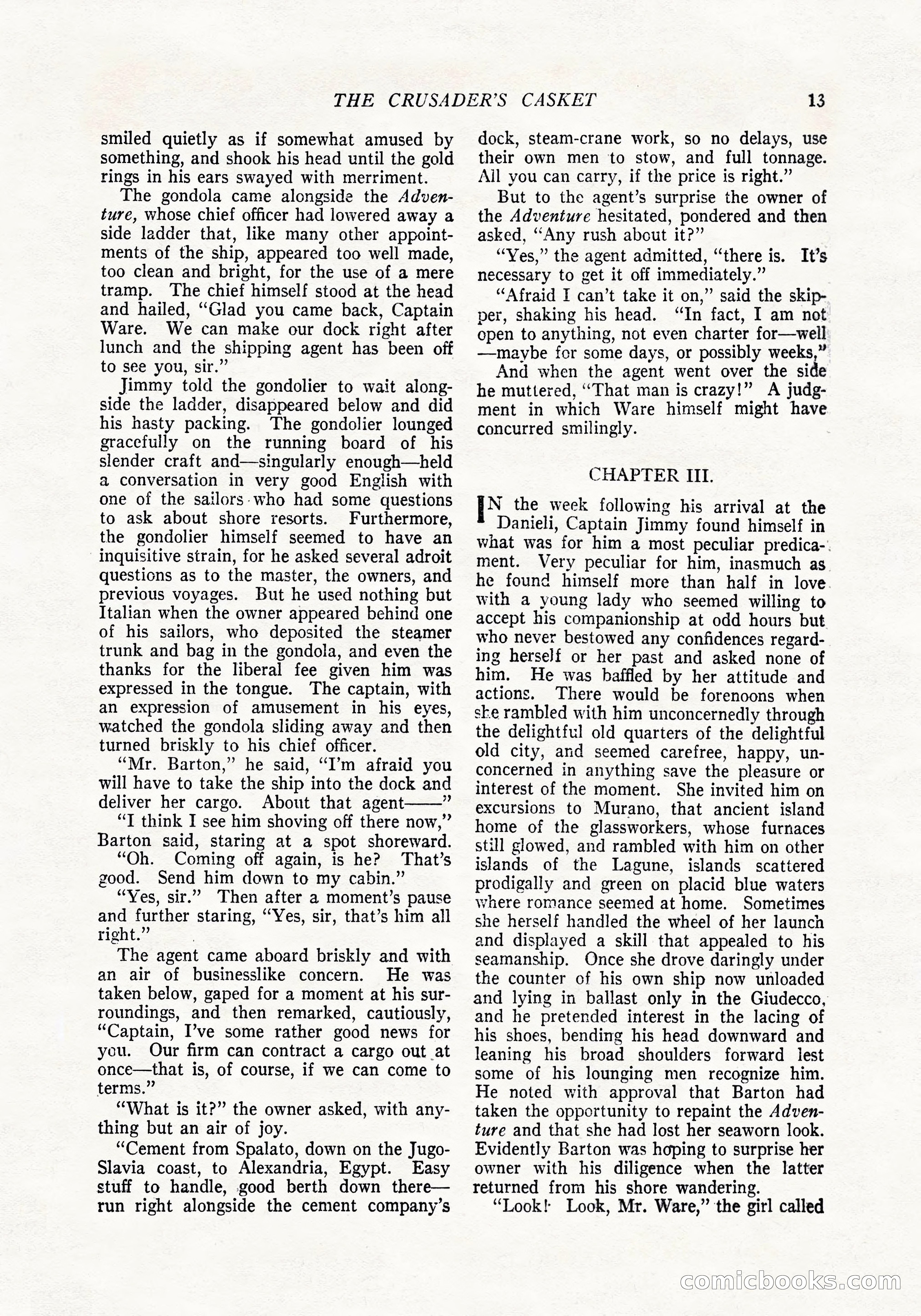 The Popular Magazine, April 20, 1924 — page 15 of 400