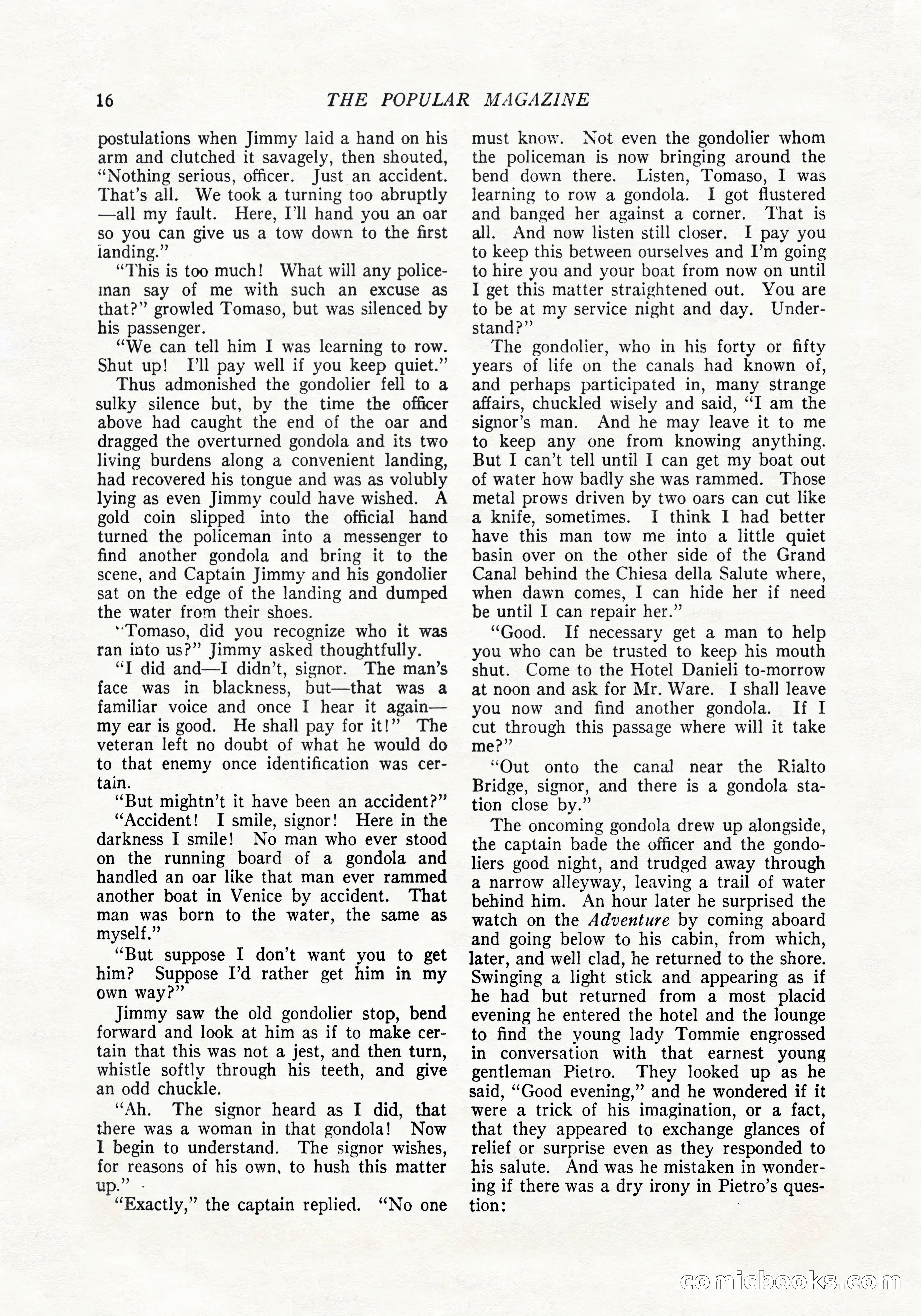 The Popular Magazine, April 20, 1924 — page 18 of 400