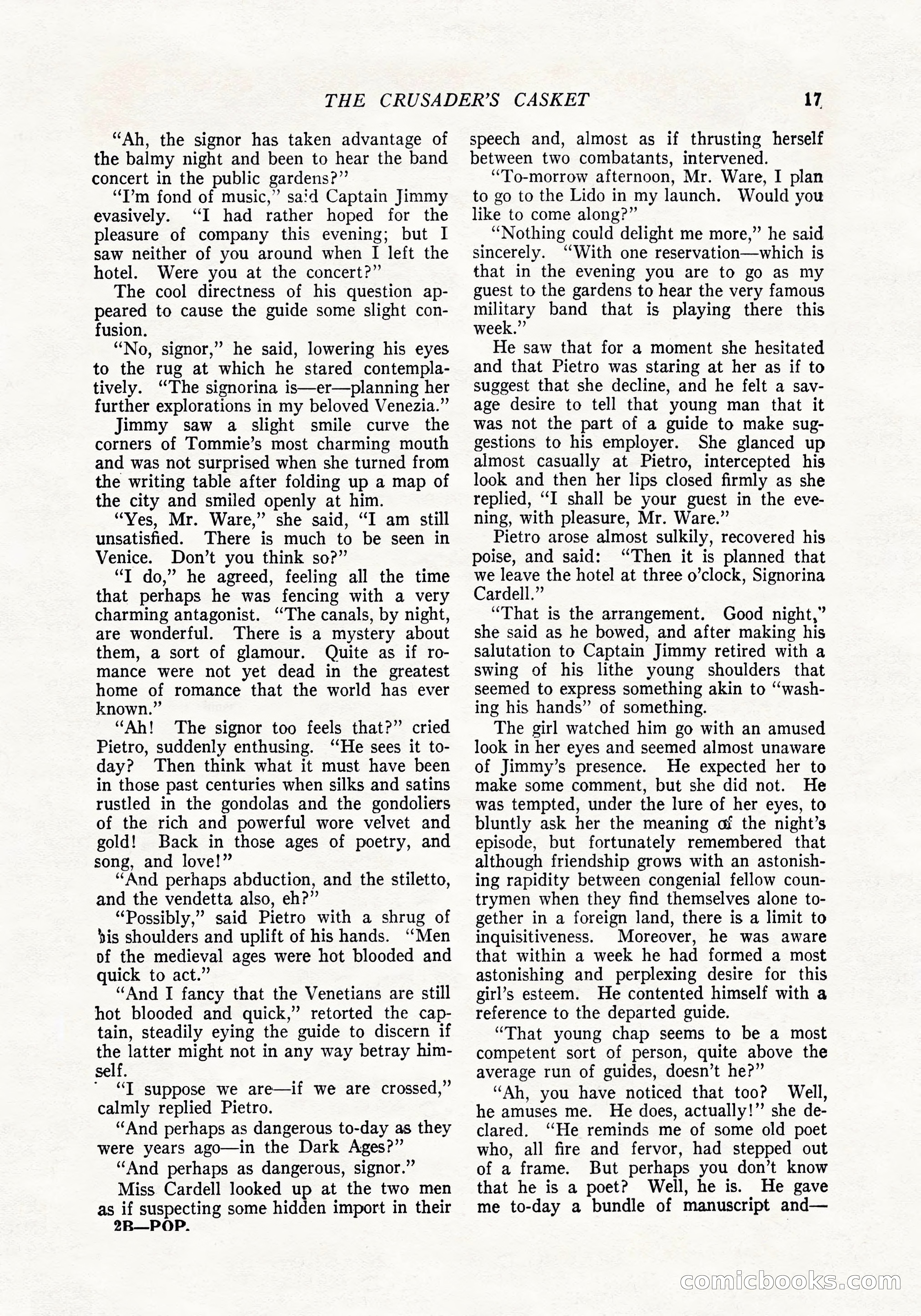 The Popular Magazine, April 20, 1924 — page 19 of 400