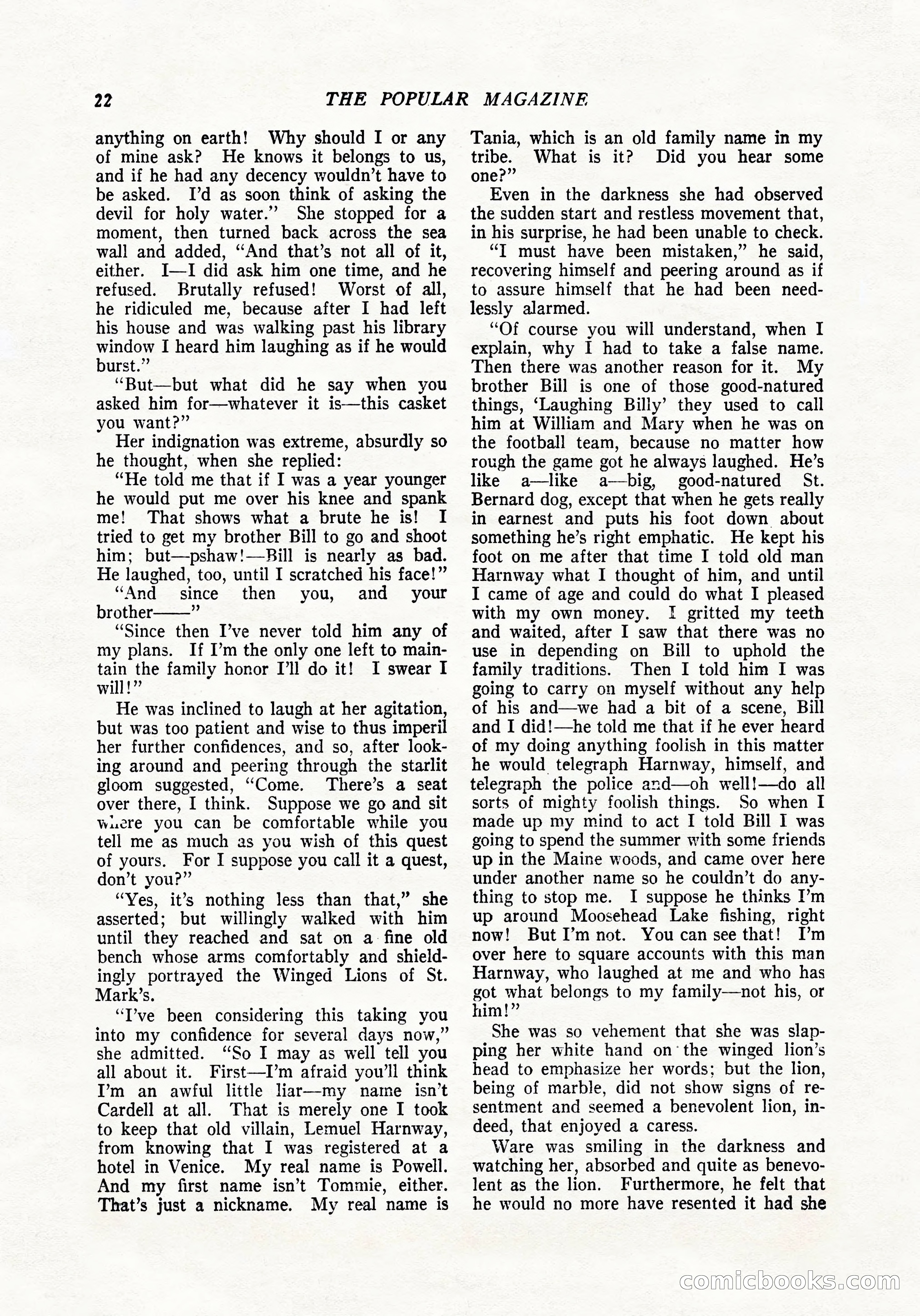 The Popular Magazine, April 20, 1924 — page 24 of 400