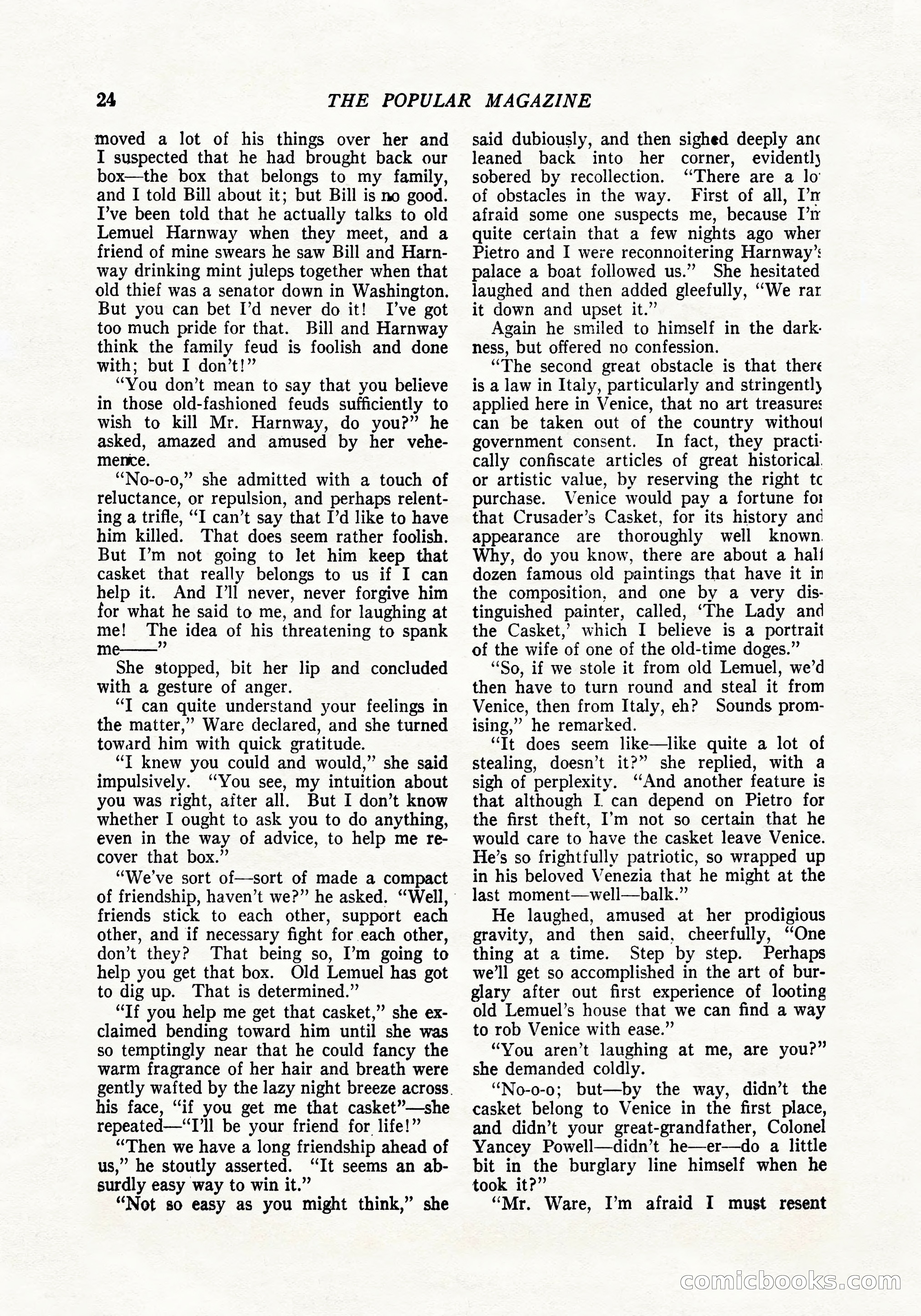 The Popular Magazine, April 20, 1924 — page 26 of 400
