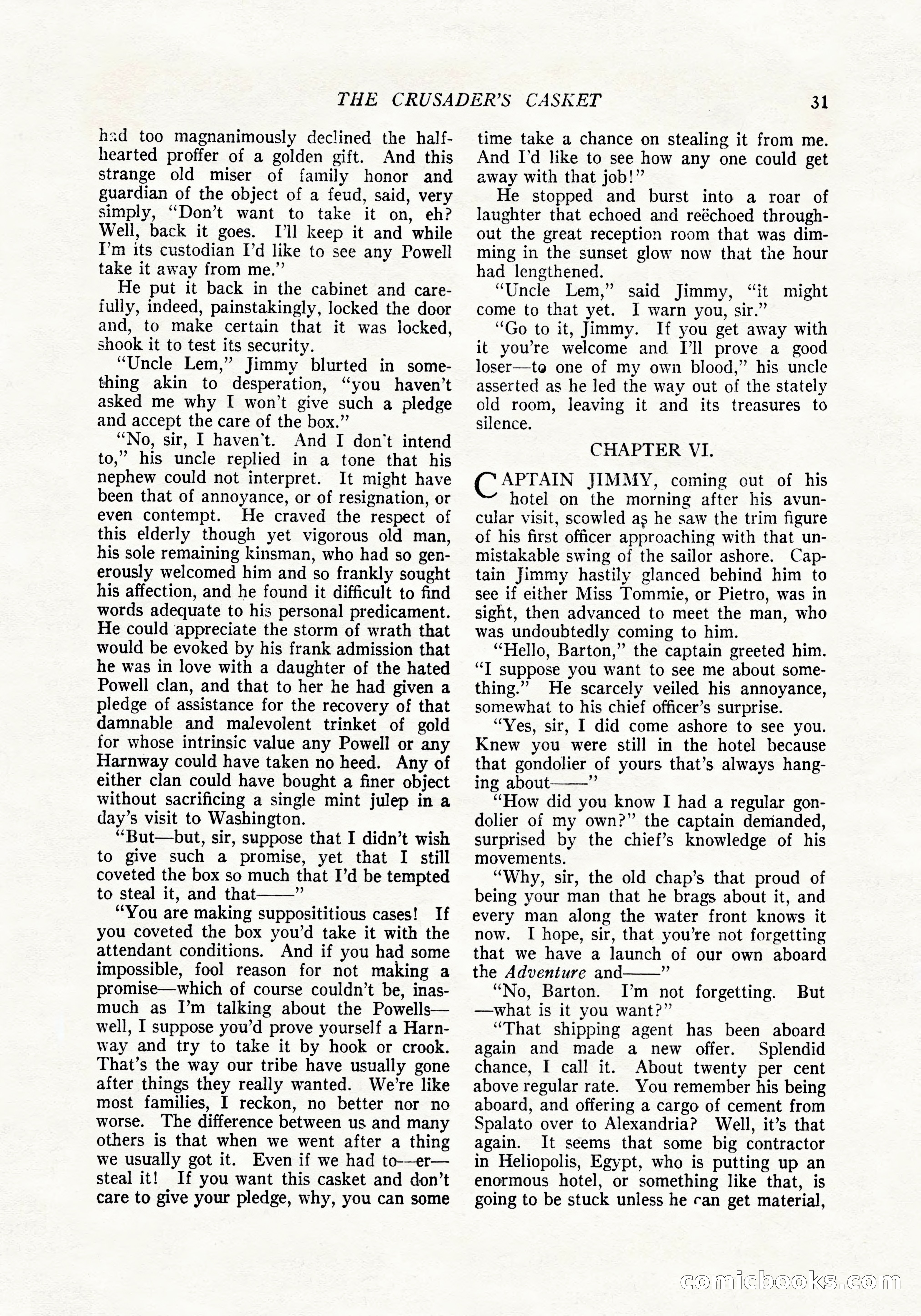 The Popular Magazine, April 20, 1924 — page 33 of 400