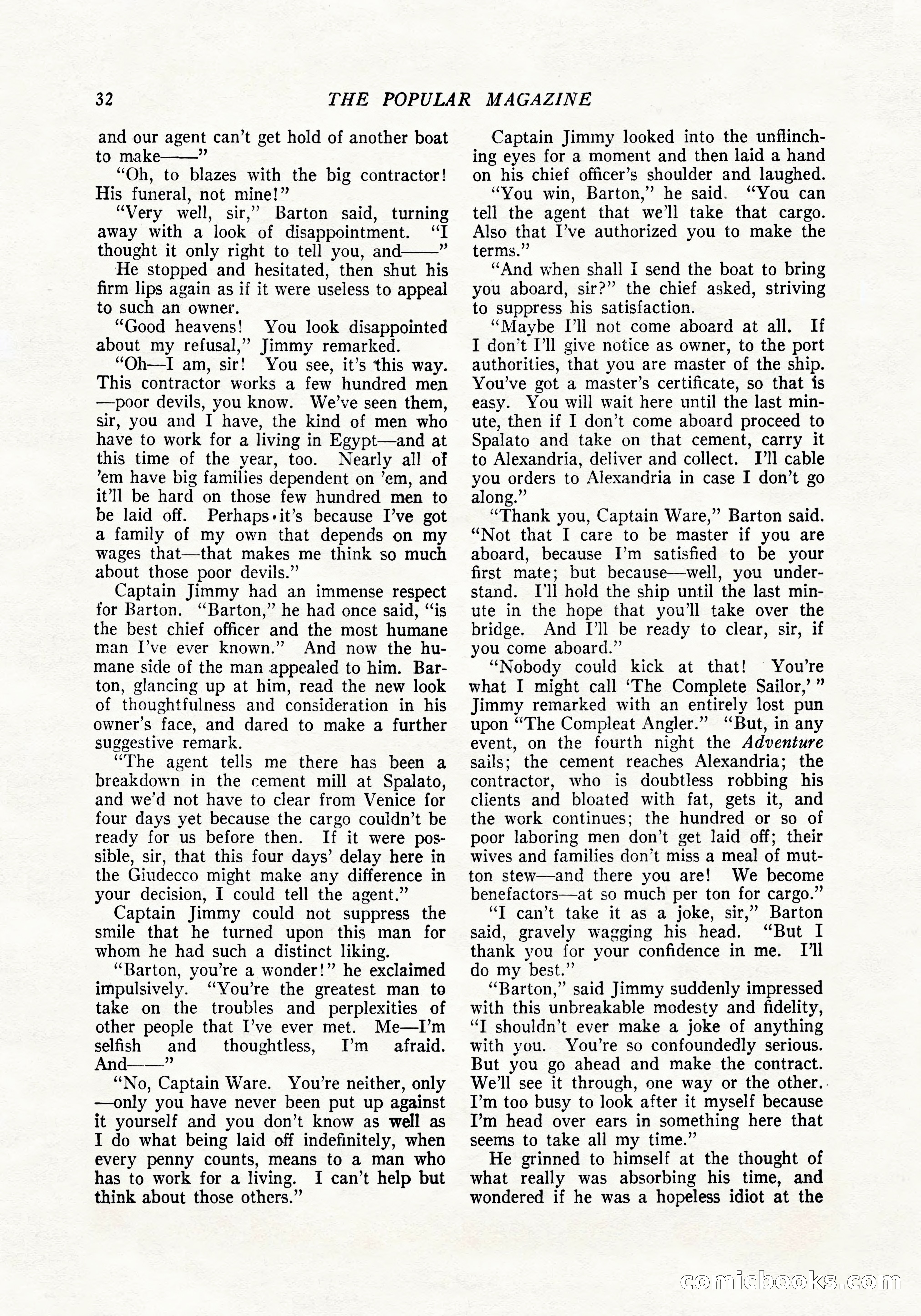 The Popular Magazine, April 20, 1924 — page 34 of 400