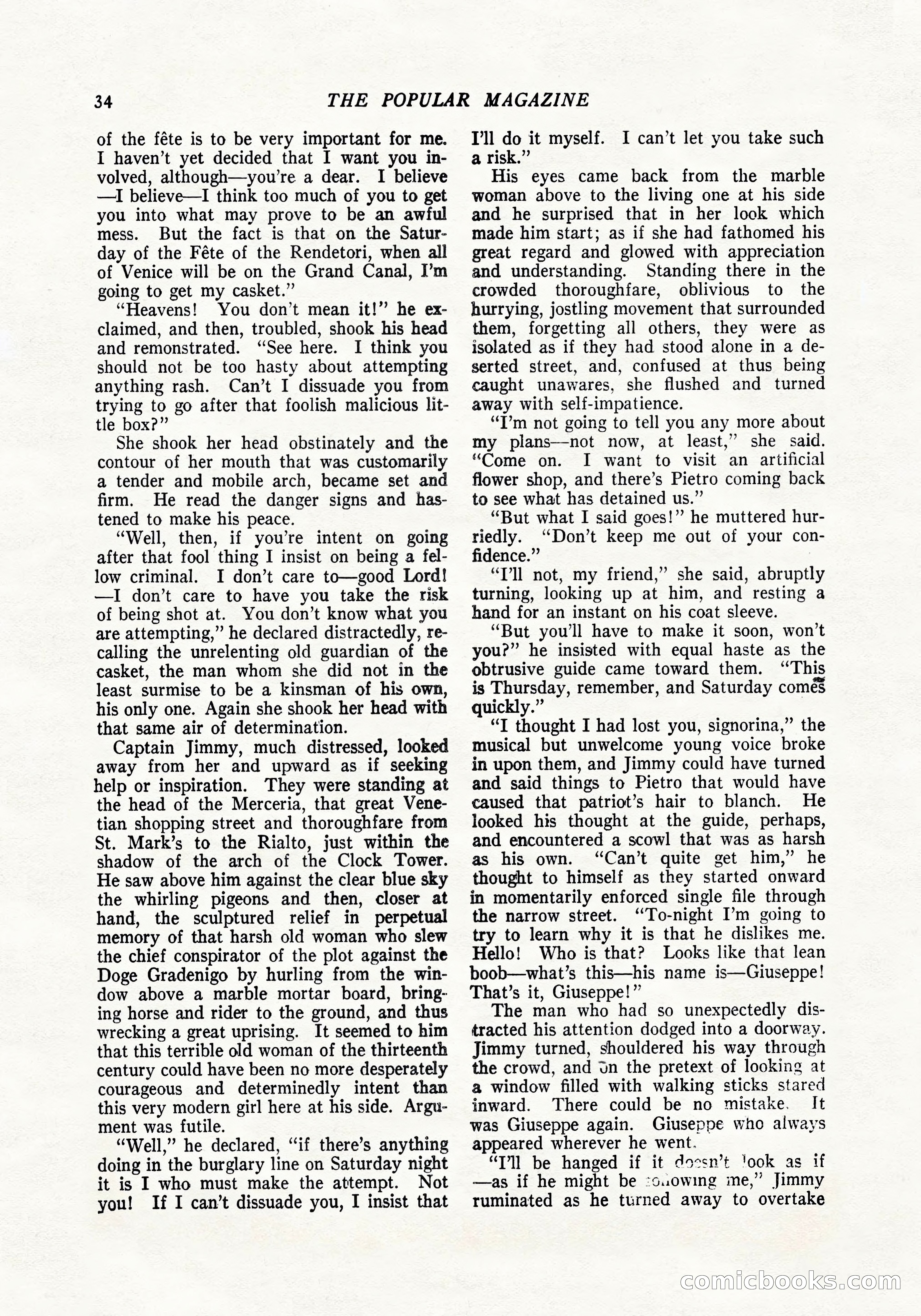 The Popular Magazine, April 20, 1924 — page 36 of 400