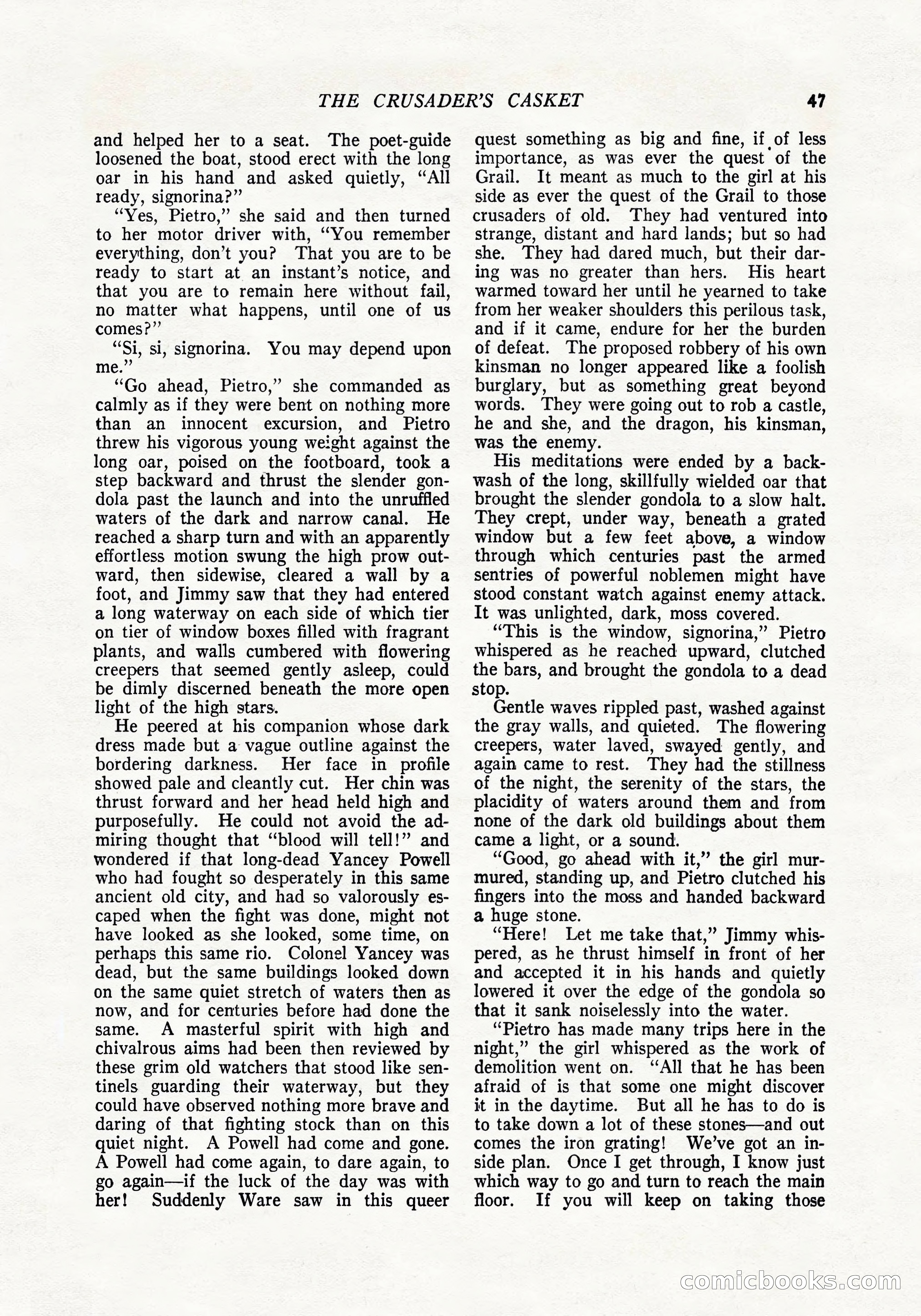 The Popular Magazine, April 20, 1924 — page 49 of 400