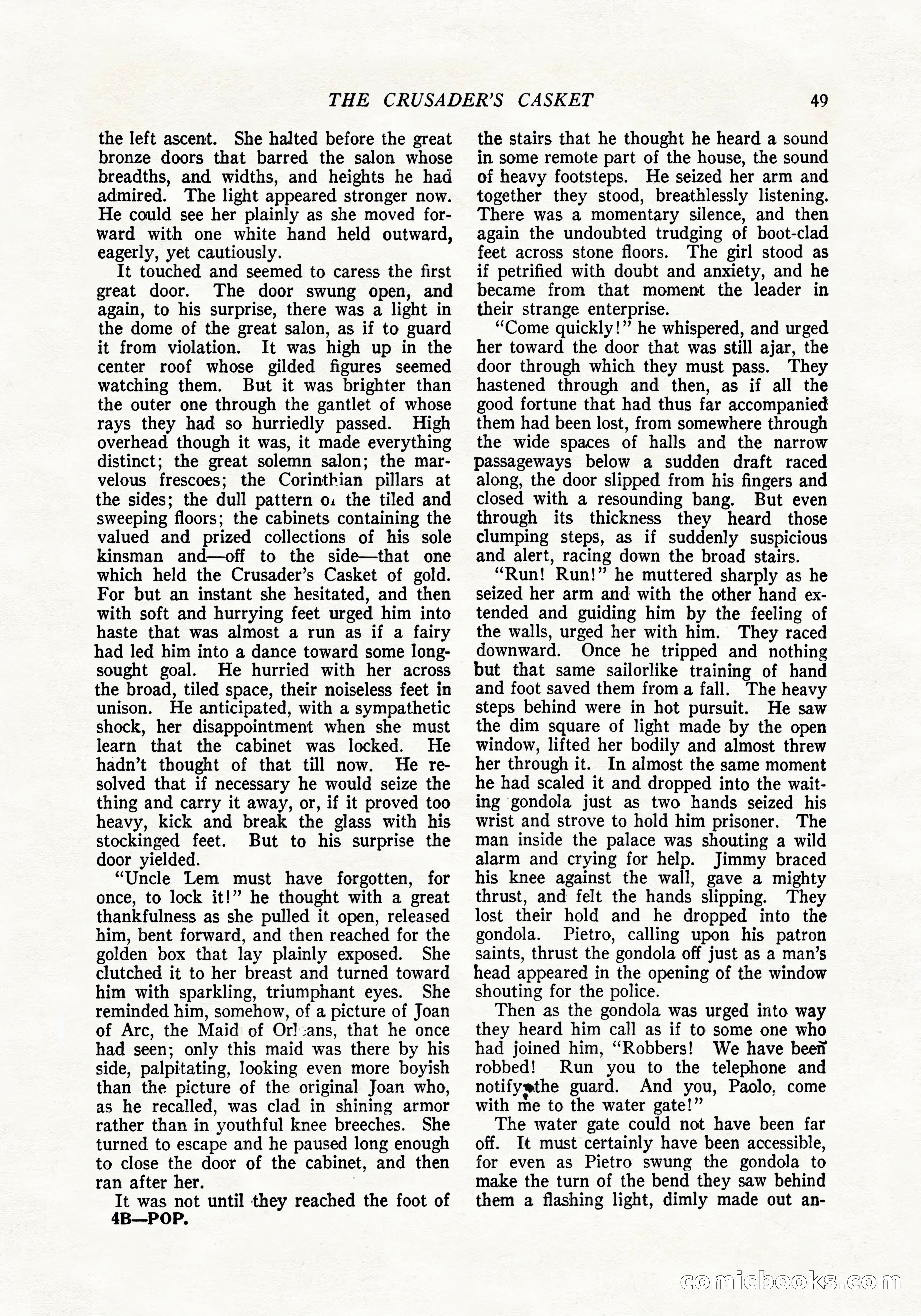 The Popular Magazine, April 20, 1924 — page 51 of 400