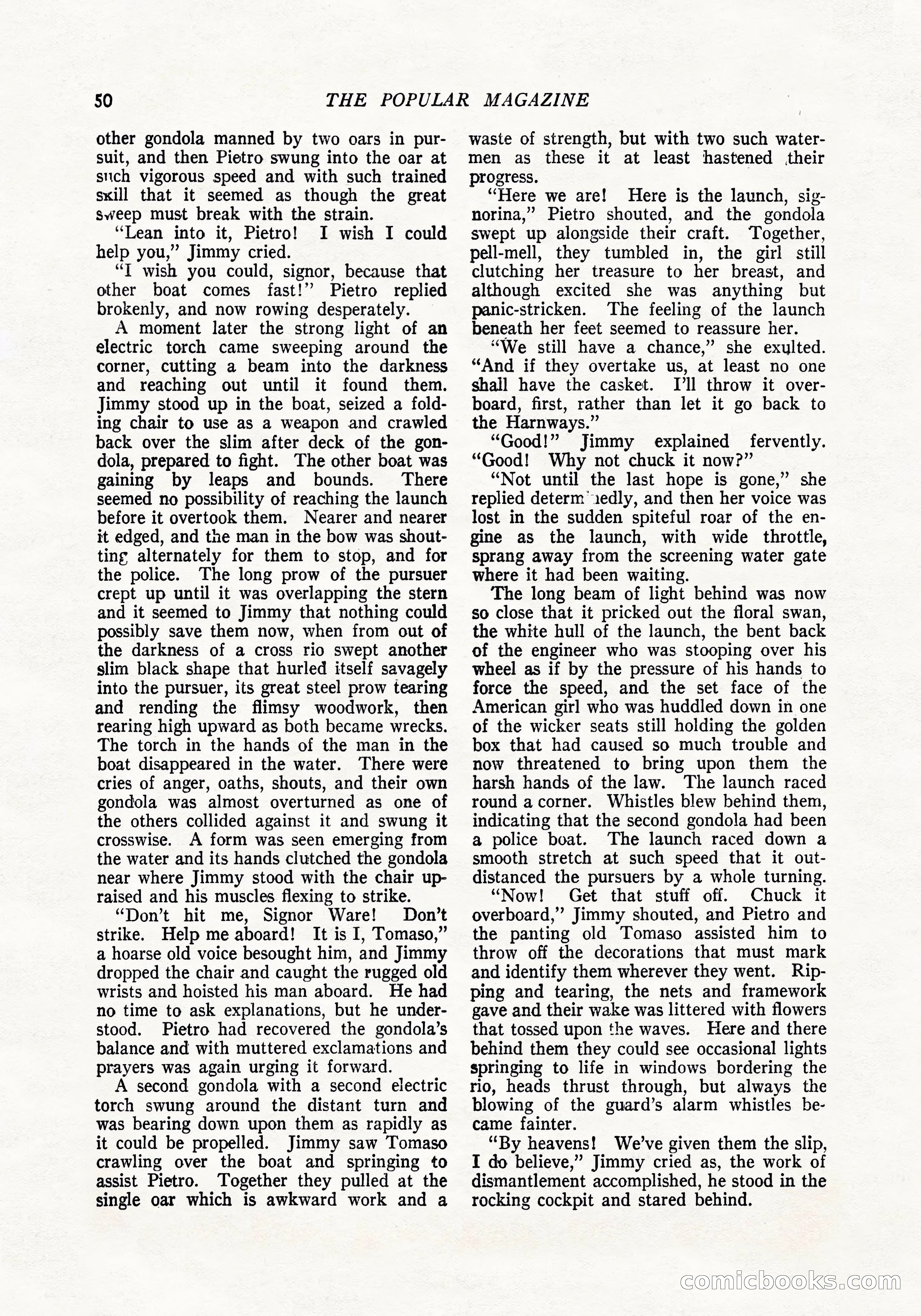 The Popular Magazine, April 20, 1924 — page 52 of 400