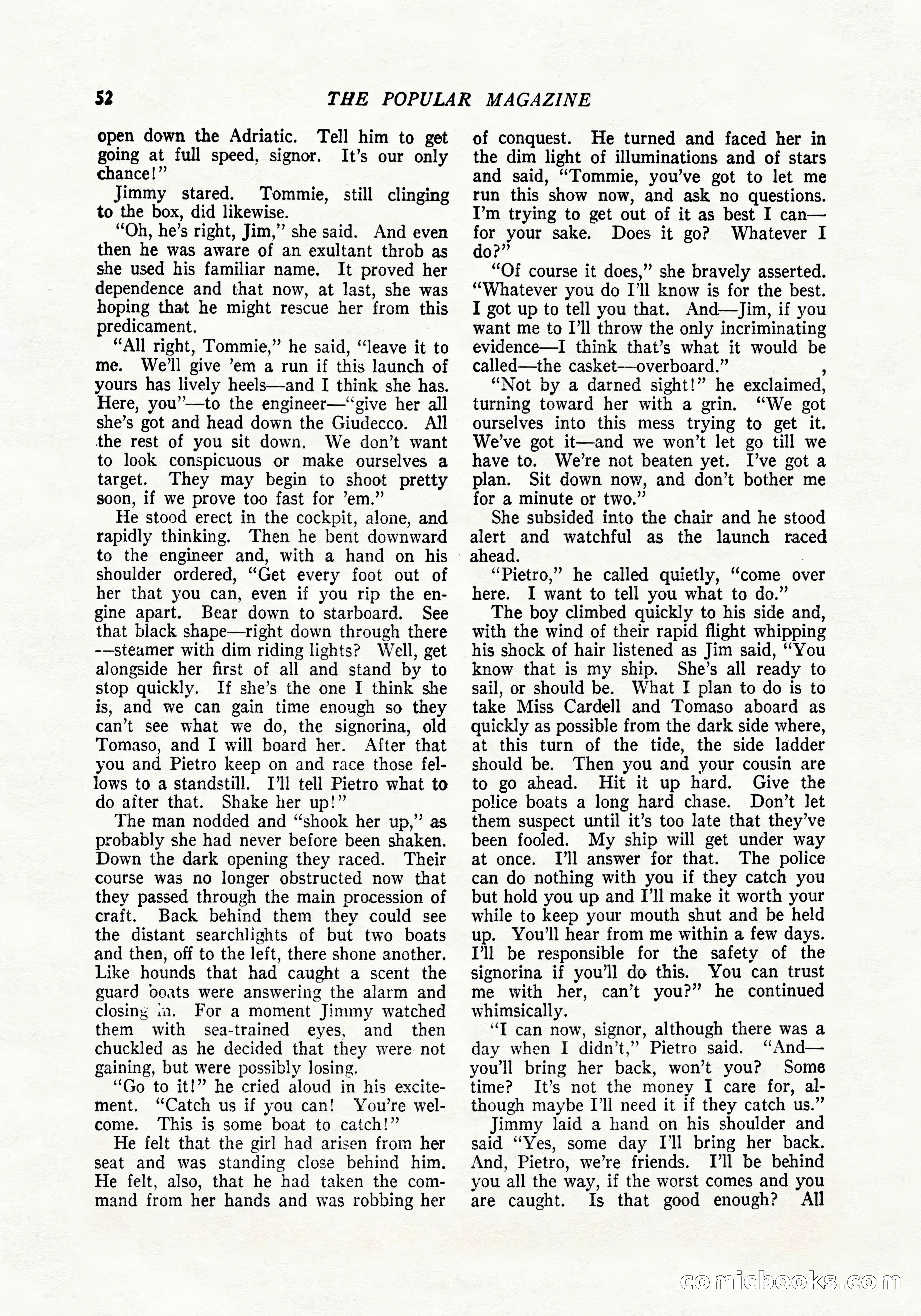 The Popular Magazine, April 20, 1924 — page 54 of 400