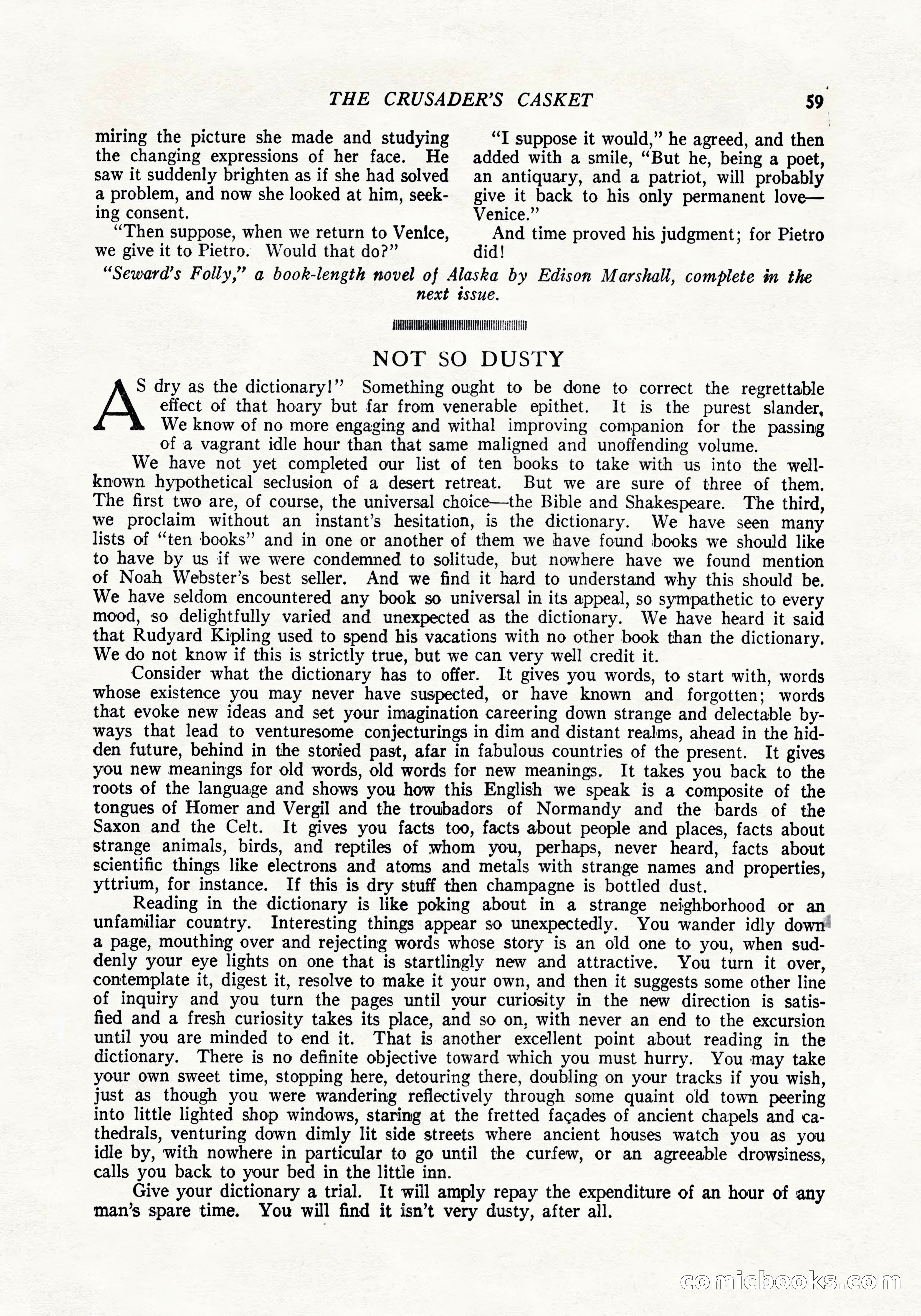 The Popular Magazine, April 20, 1924 — page 61 of 400