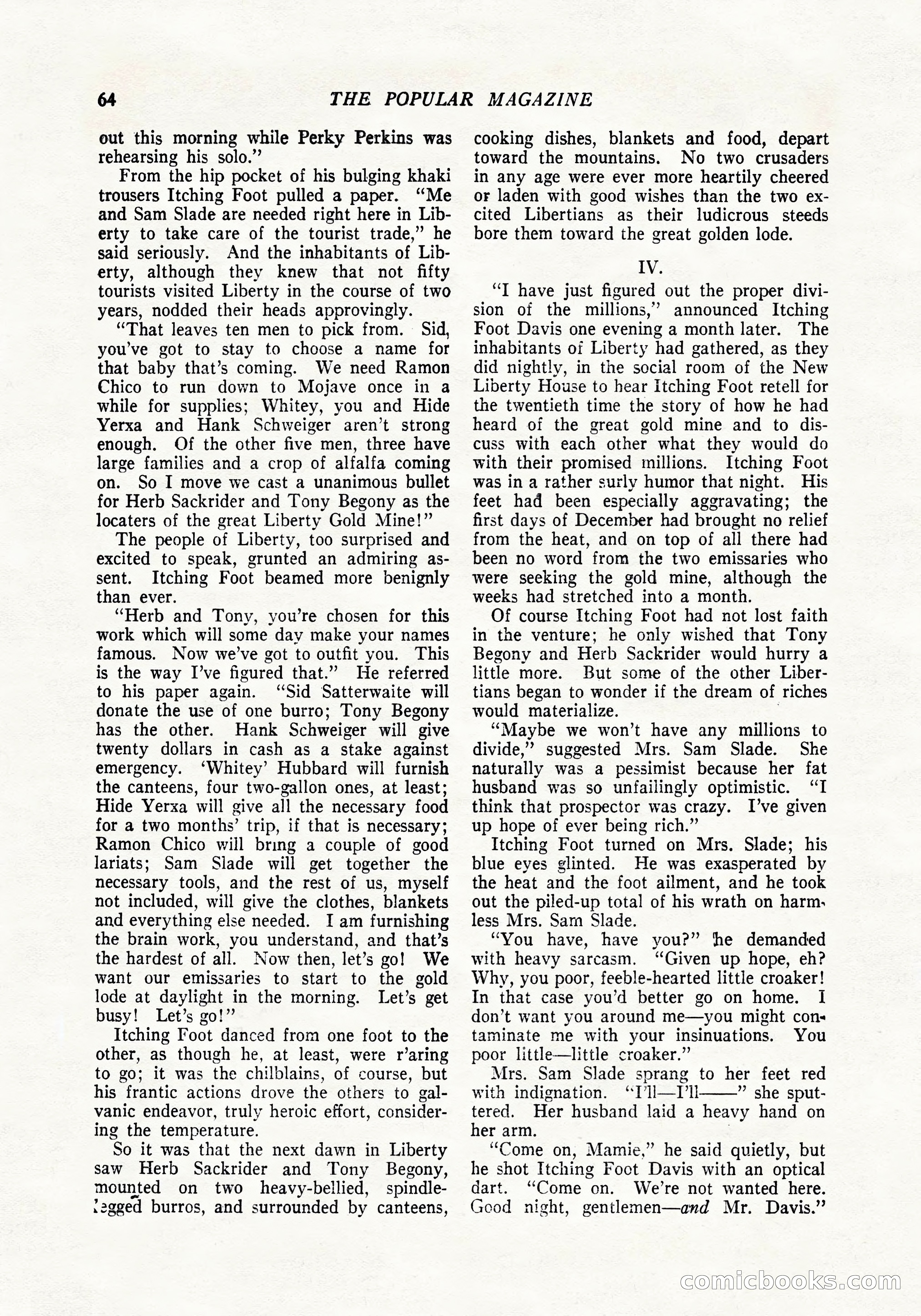 The Popular Magazine, April 20, 1924 — page 65 of 400