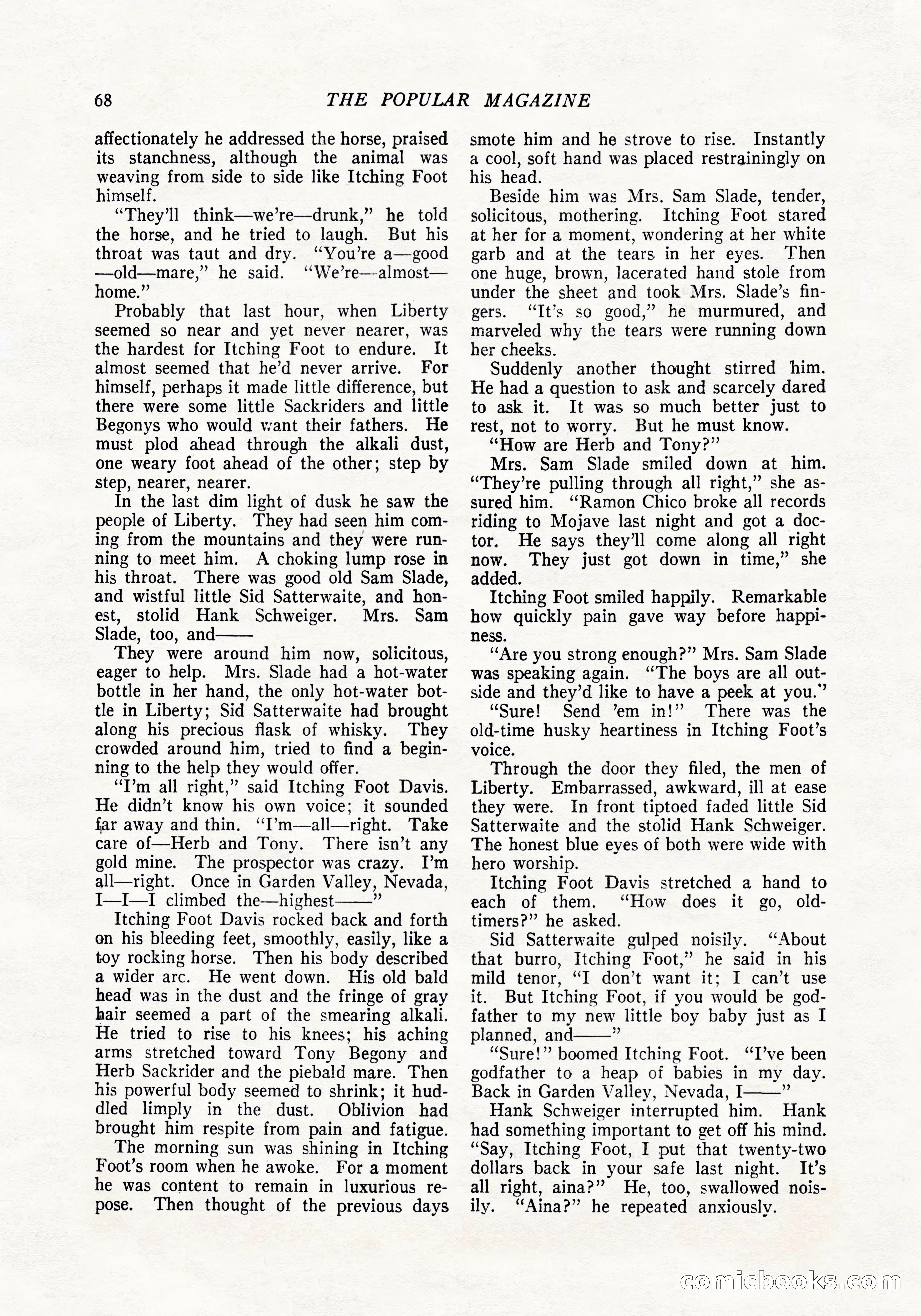 The Popular Magazine, April 20, 1924 — page 70 of 400