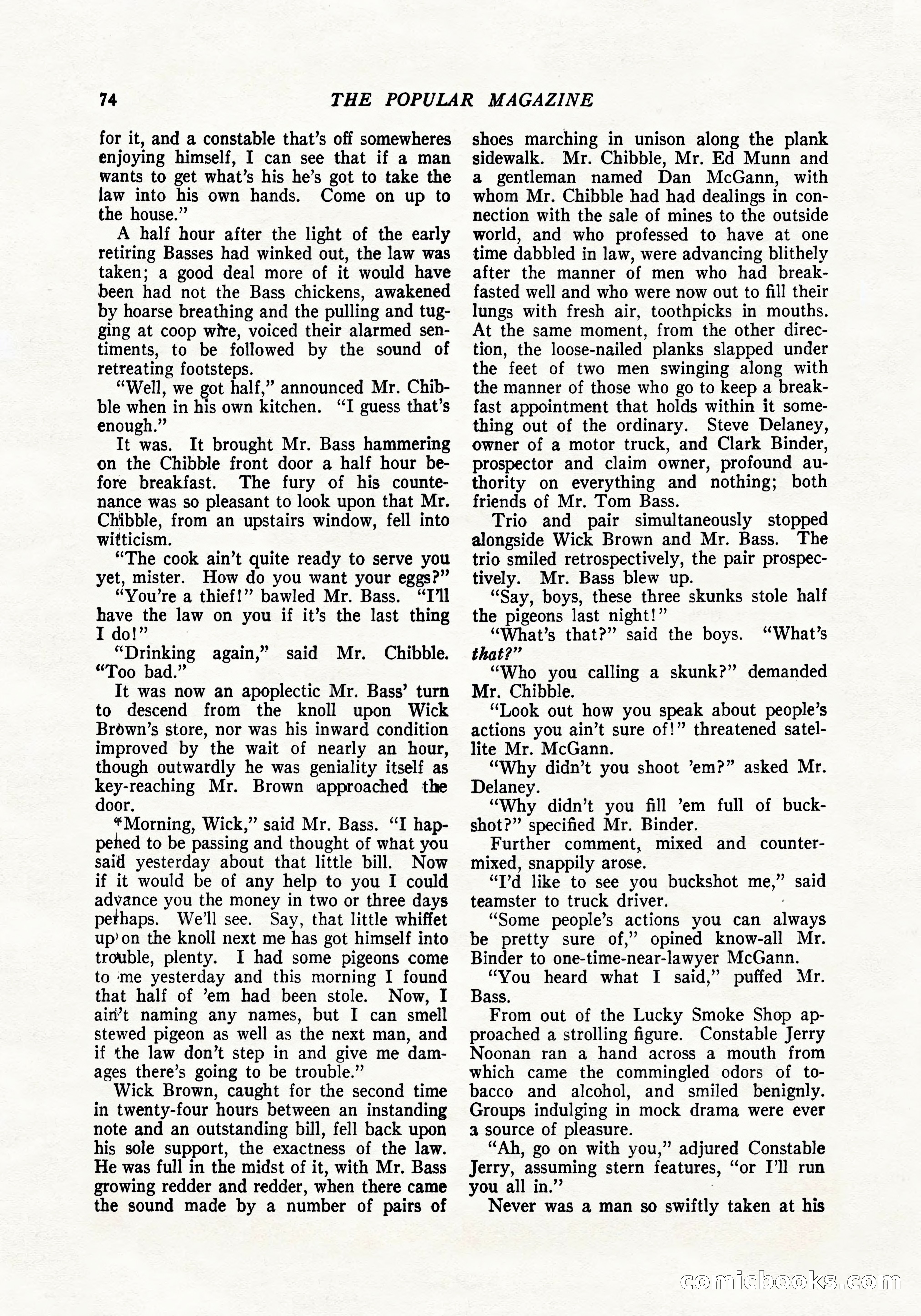 The Popular Magazine, April 20, 1924 — page 76 of 400
